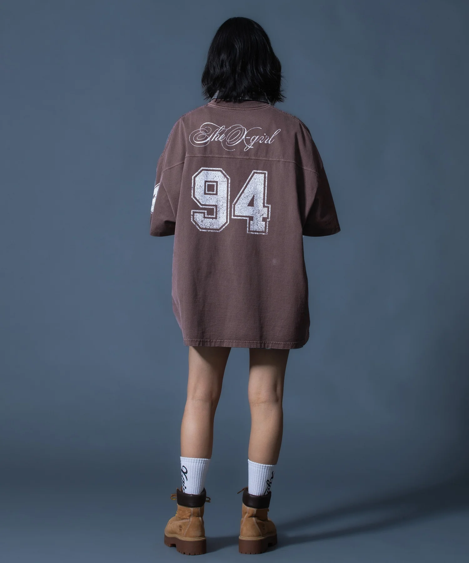 FADED NUMBER S/S BIG TEE DRESS - Image 12