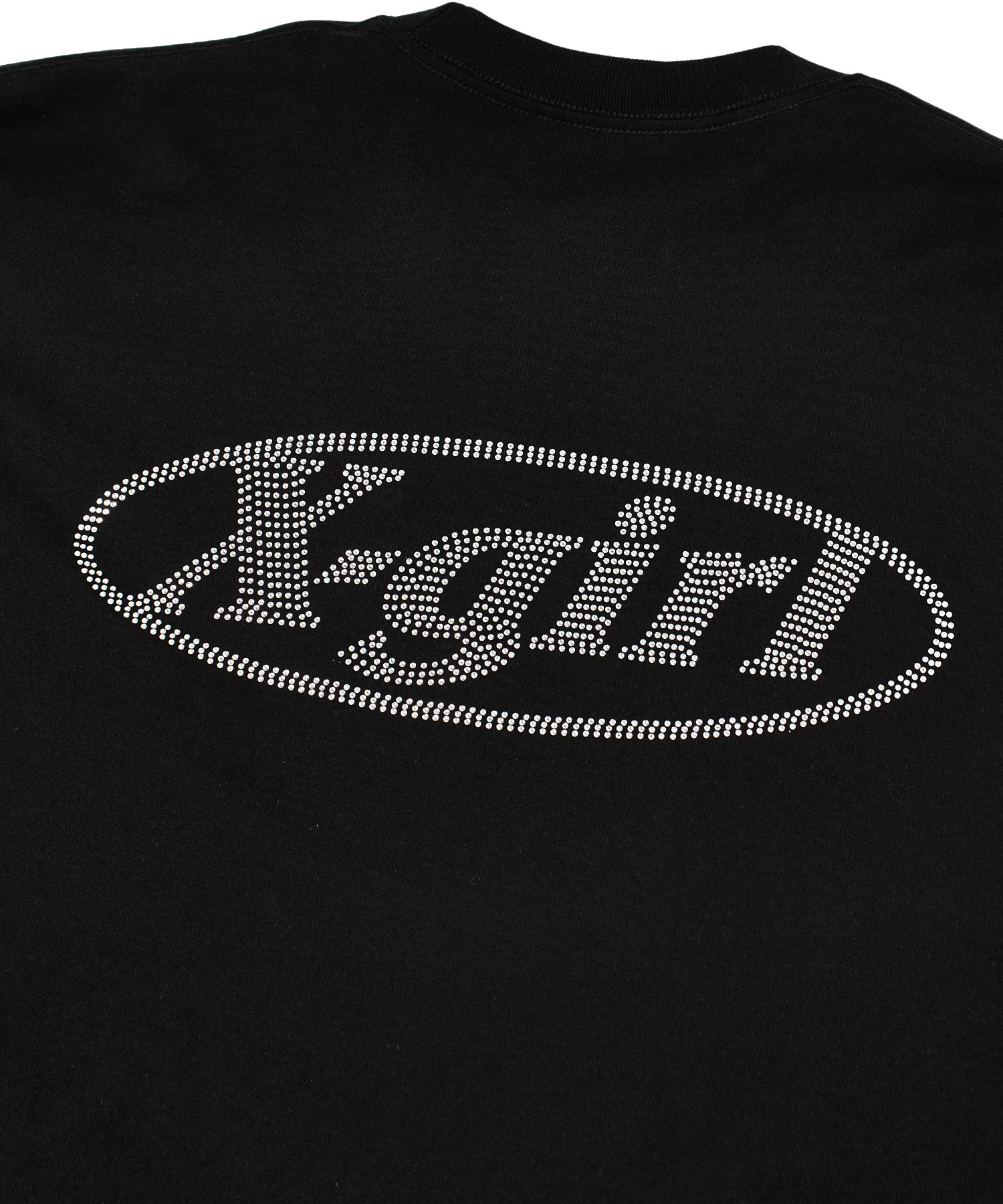 RHINESTONE OVAL LOGO S/S BIG TEE DRESS - Image 12