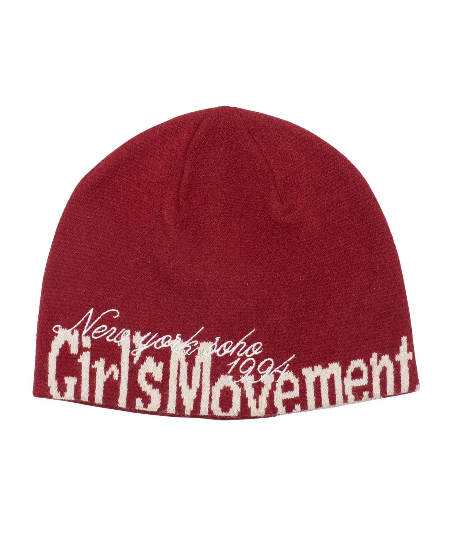 CUT OFF LOGO JACQUARD BEANIE - Image 3