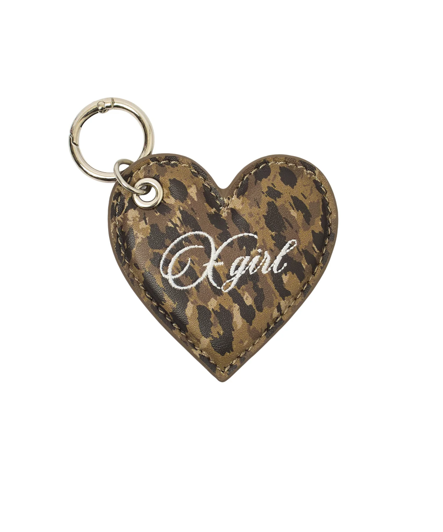 FAUX LEATHER HEART KEYRING - Image 5