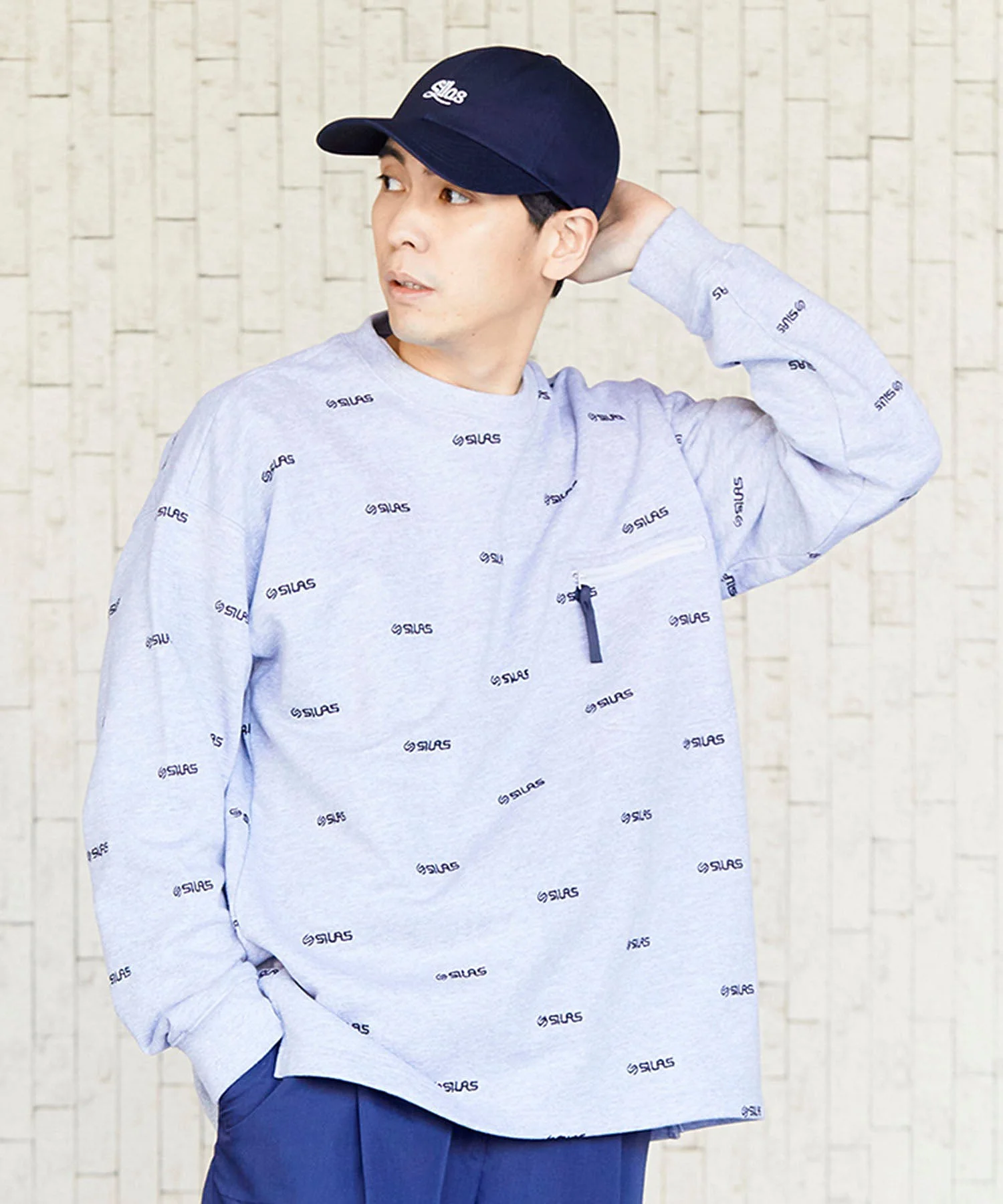 SILAS LOGO EMBORIDERED SWEATSHIRT - Image 4