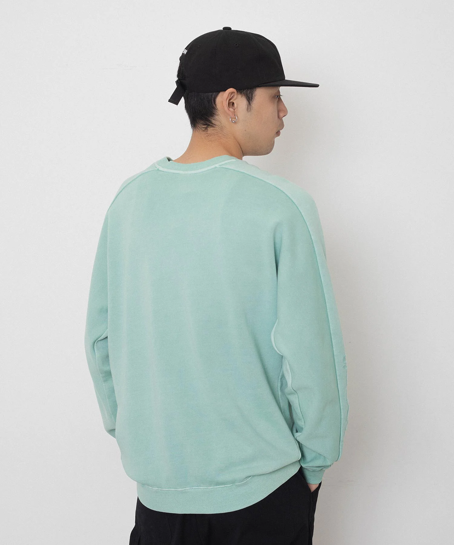 PIGMENT DYED SWEAT SHIRT SILAS - Image 19