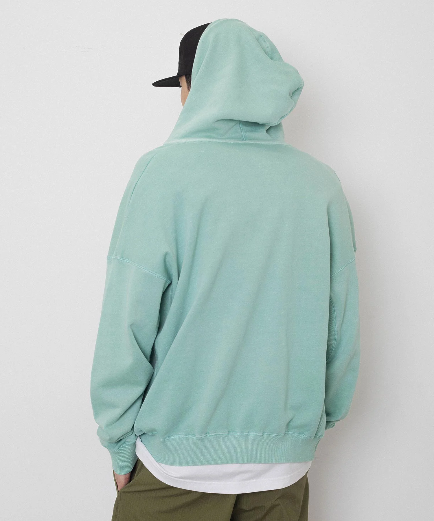 PIGMENT DYED SWEAT HOODIE SILAS - Image 23