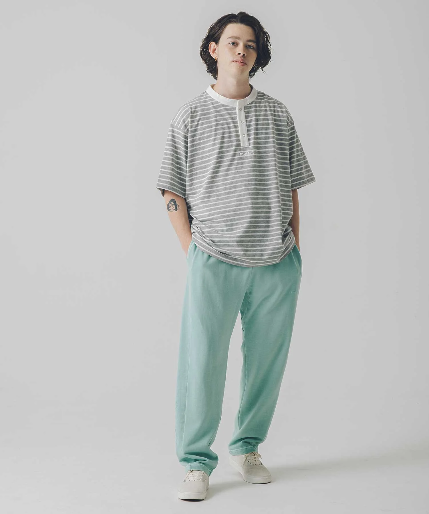 PIGMENT DYED SWEAT PANTS SILAS - Image 5
