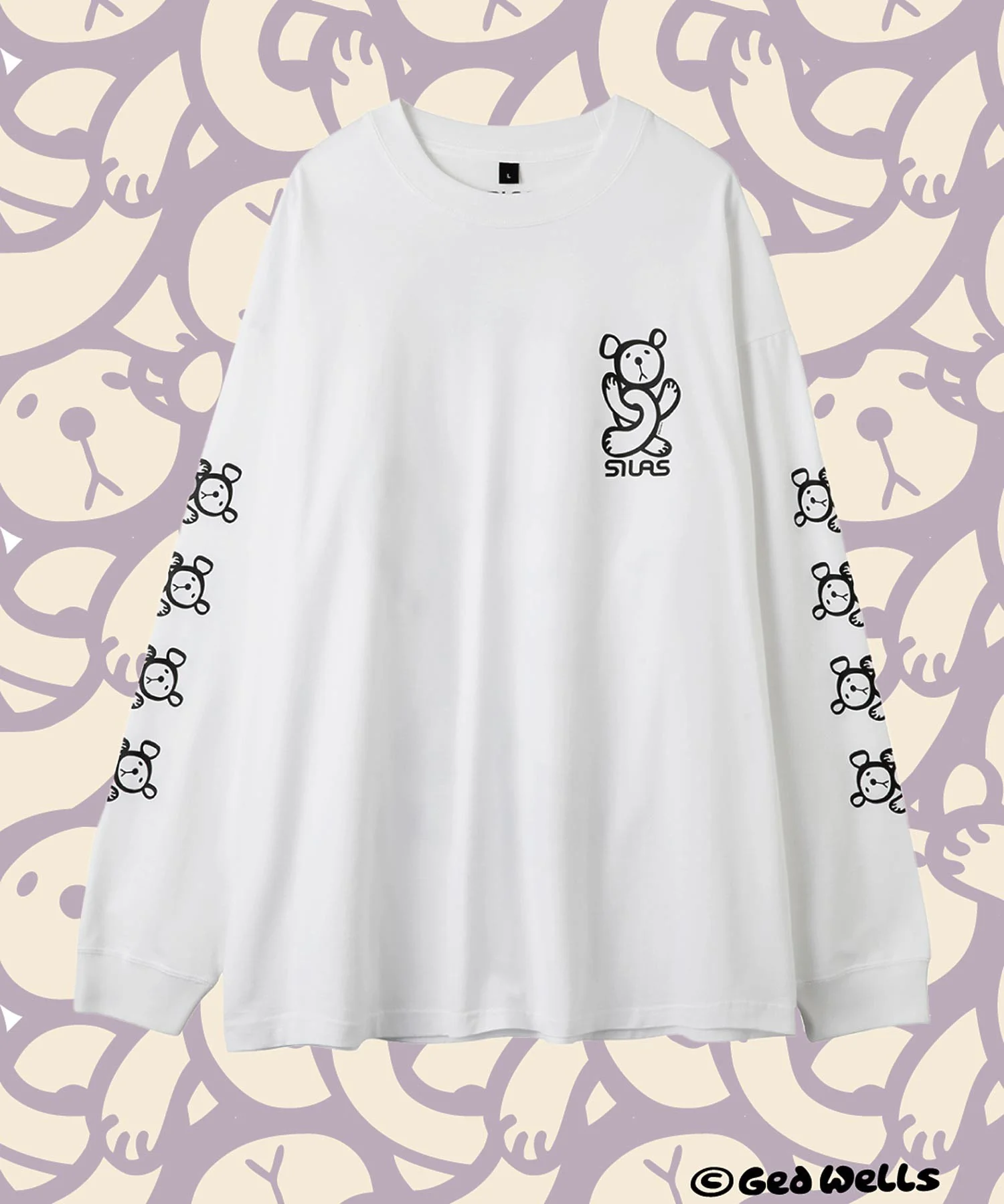 SILAS×INSANE BEAR L/S TEE - Image 19