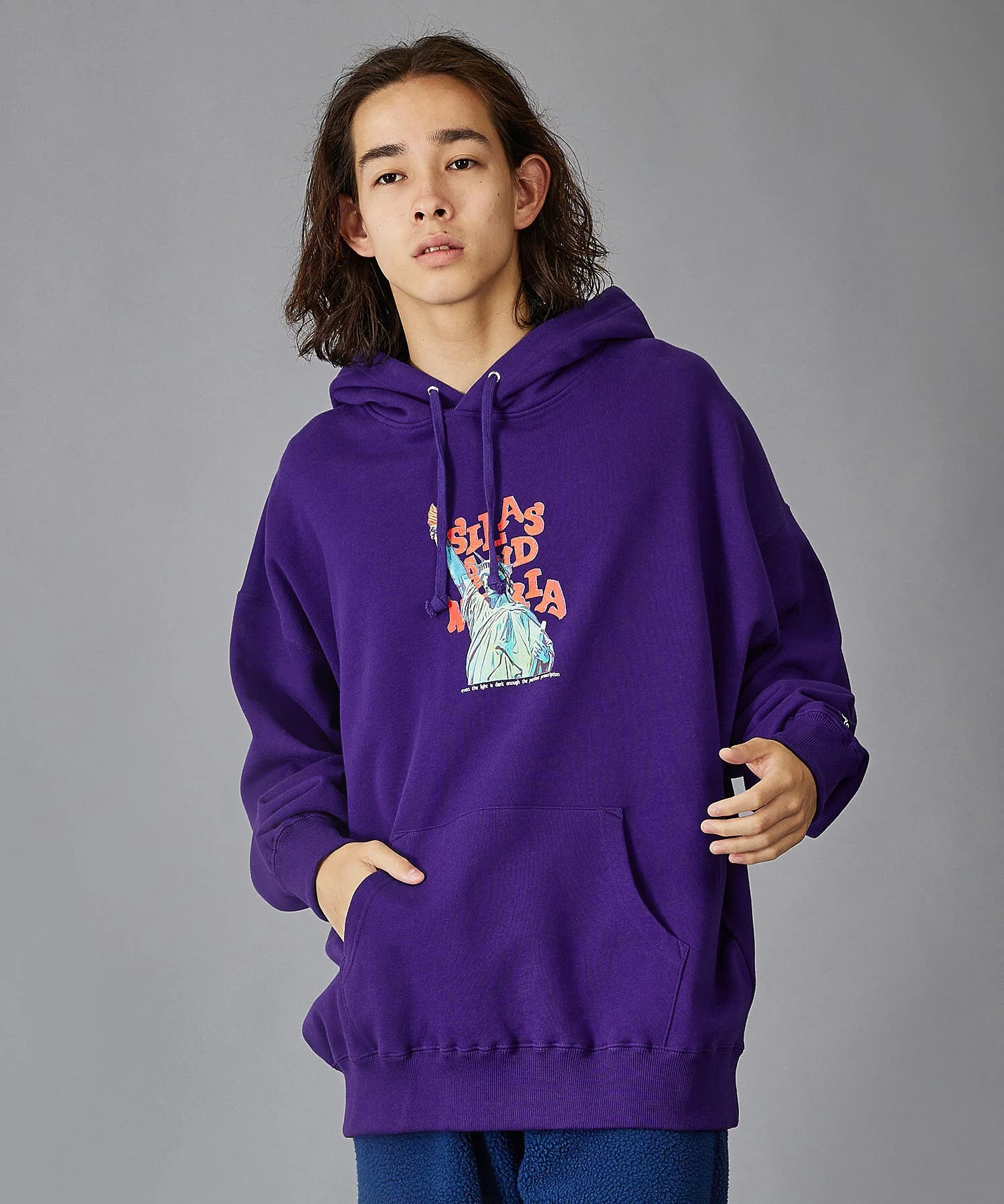 THE STATUE OF LIBERTY HOODED SWEATSHIRT SILAS - Image 3
