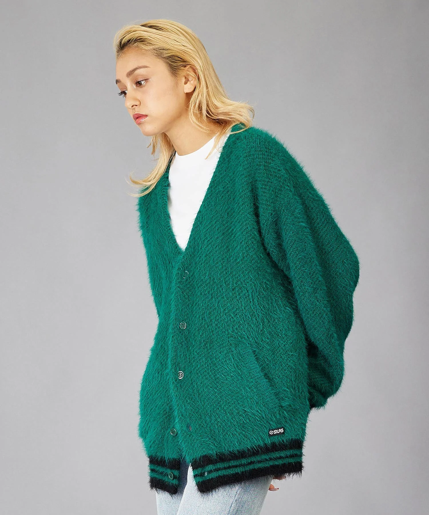 SHAGGY KNIT CARDIGAN - Image 5