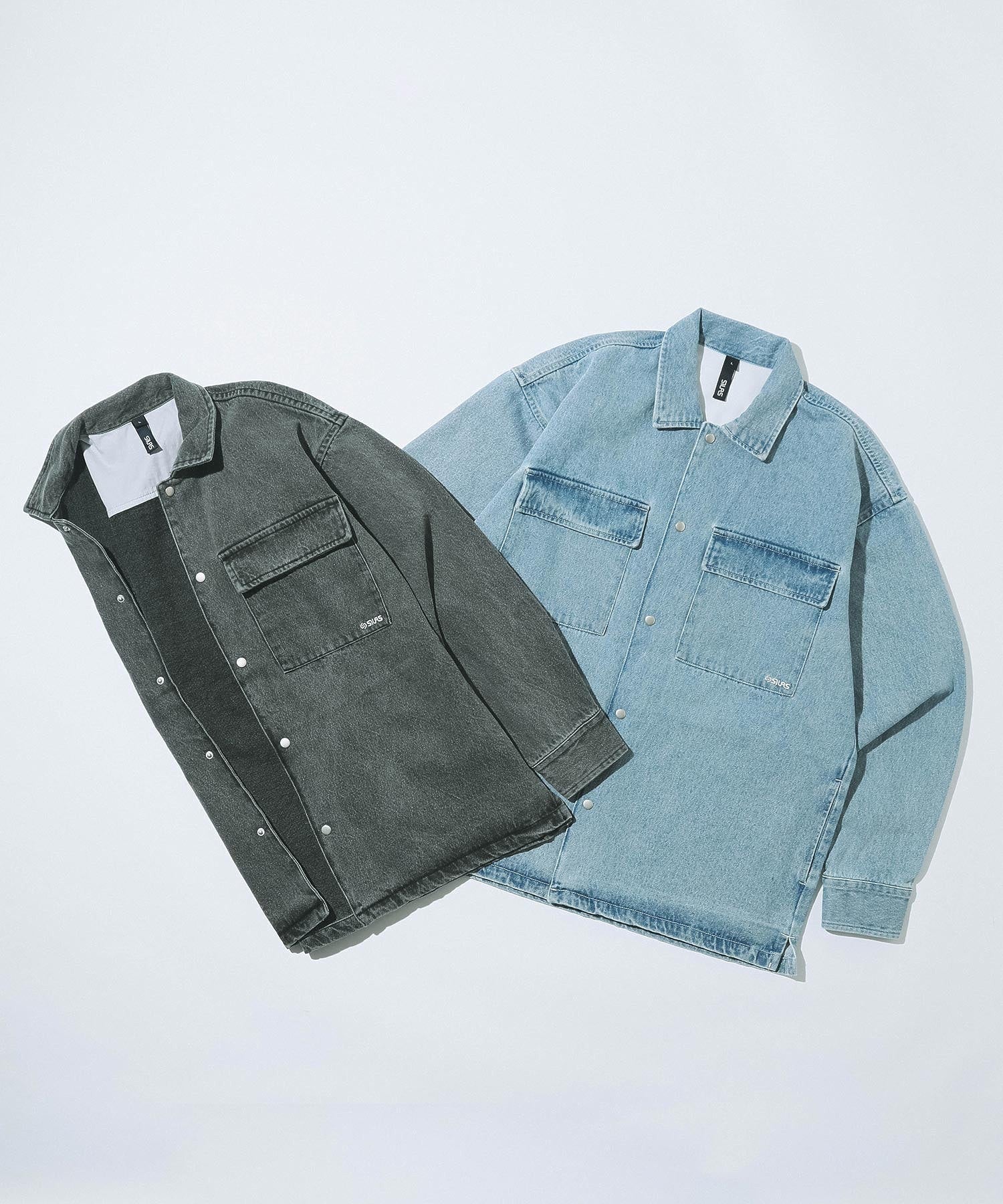 DENIM SHIRT JACKET SILAS - Image 20