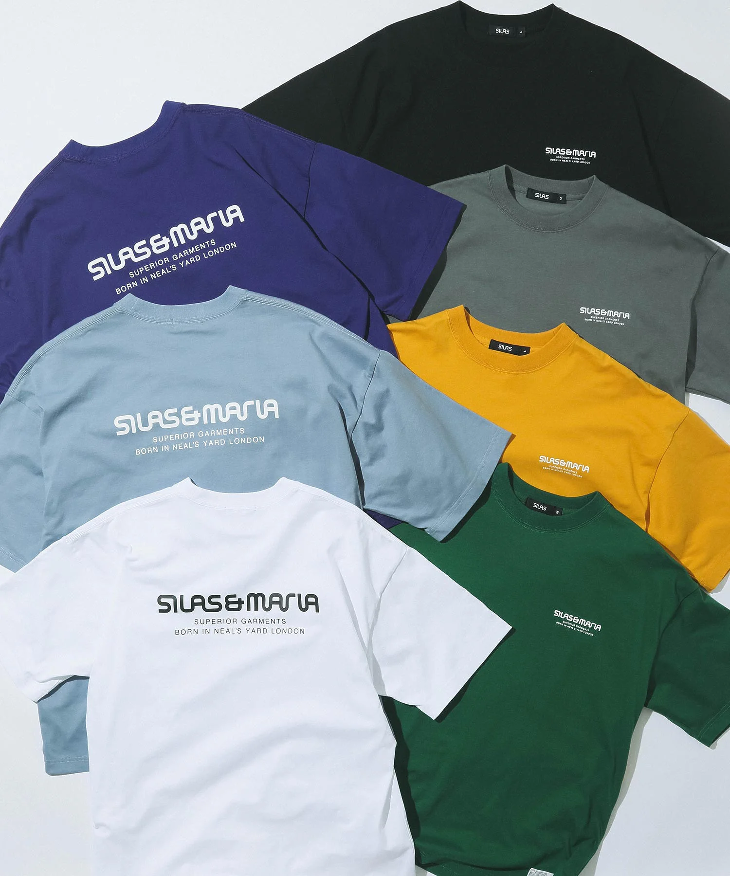 SILAS AND MARIA LOGO WIDE S/S TEE - Image 47