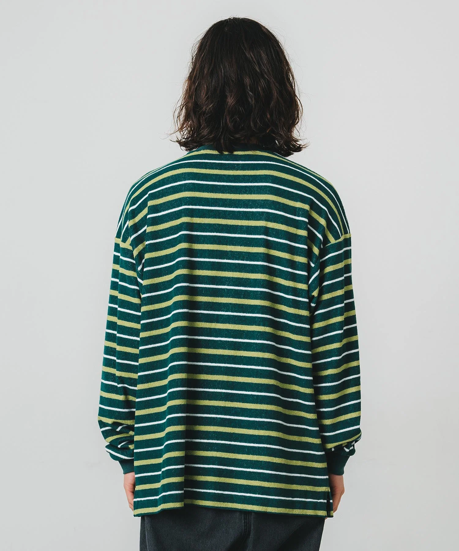 TERRY CLOTH L/S POCKET TEE SILAS - Image 6