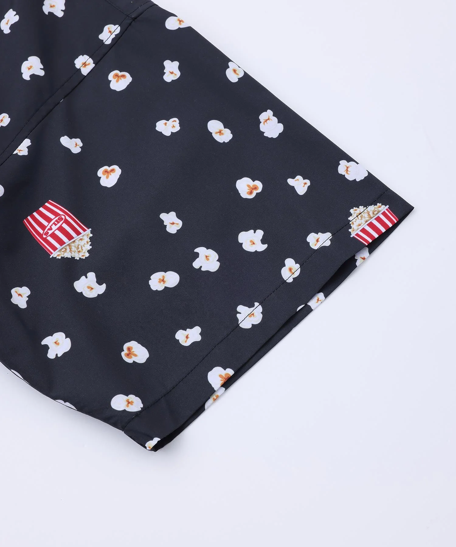 POPCORN PATTEN OPEN COLLAR S/S SHIRT SILAS - Image 14