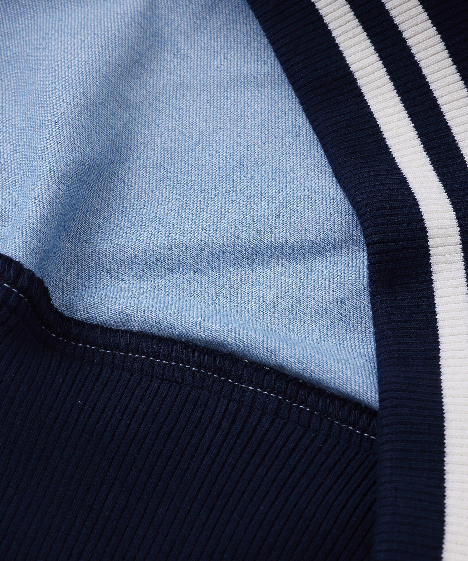DENIM VARSITY JACKET SILAS - Image 15