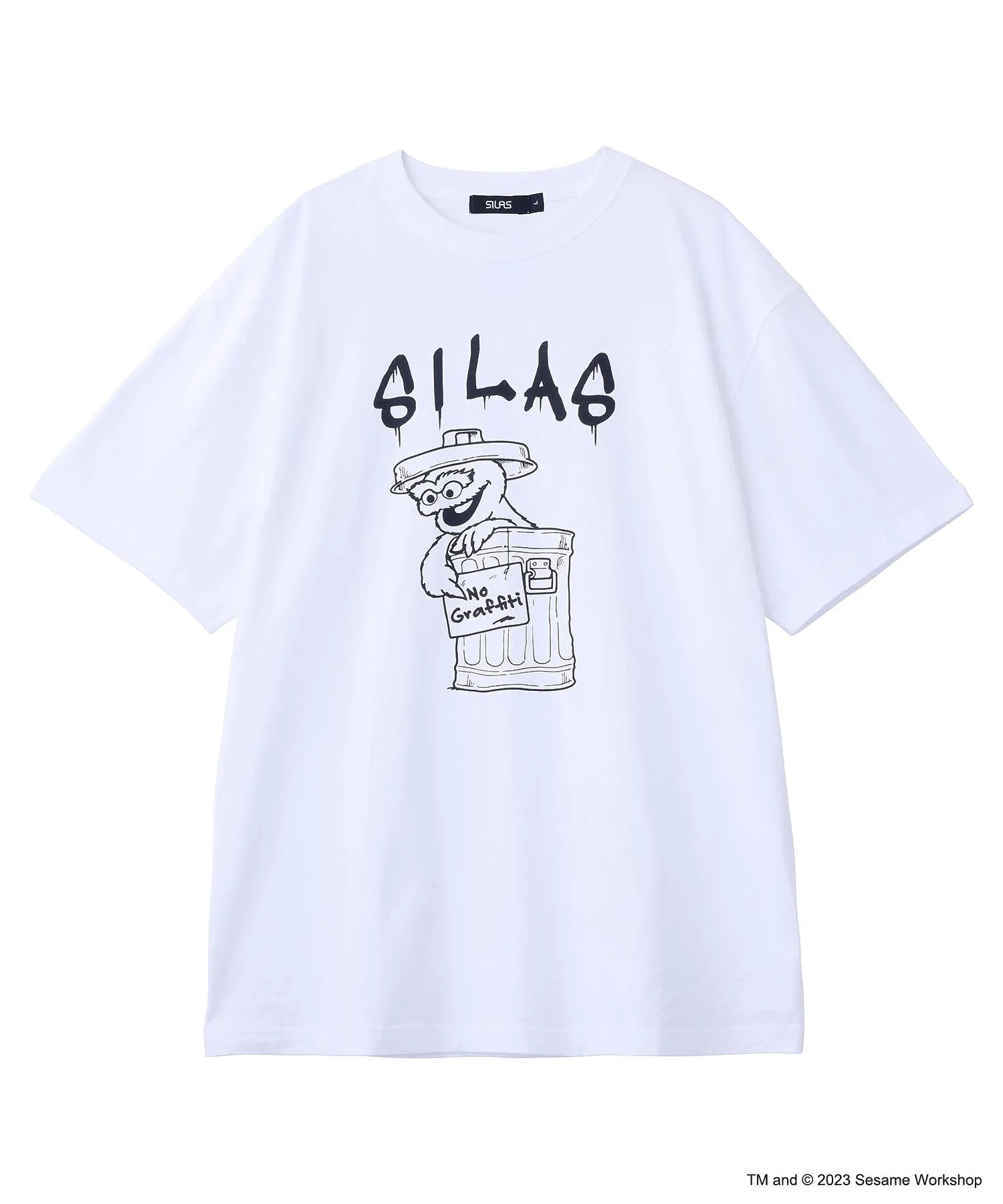 SILASⅹSESAME STREET OSCAR THE GROUCH PRINT S/S TEE - Image 17