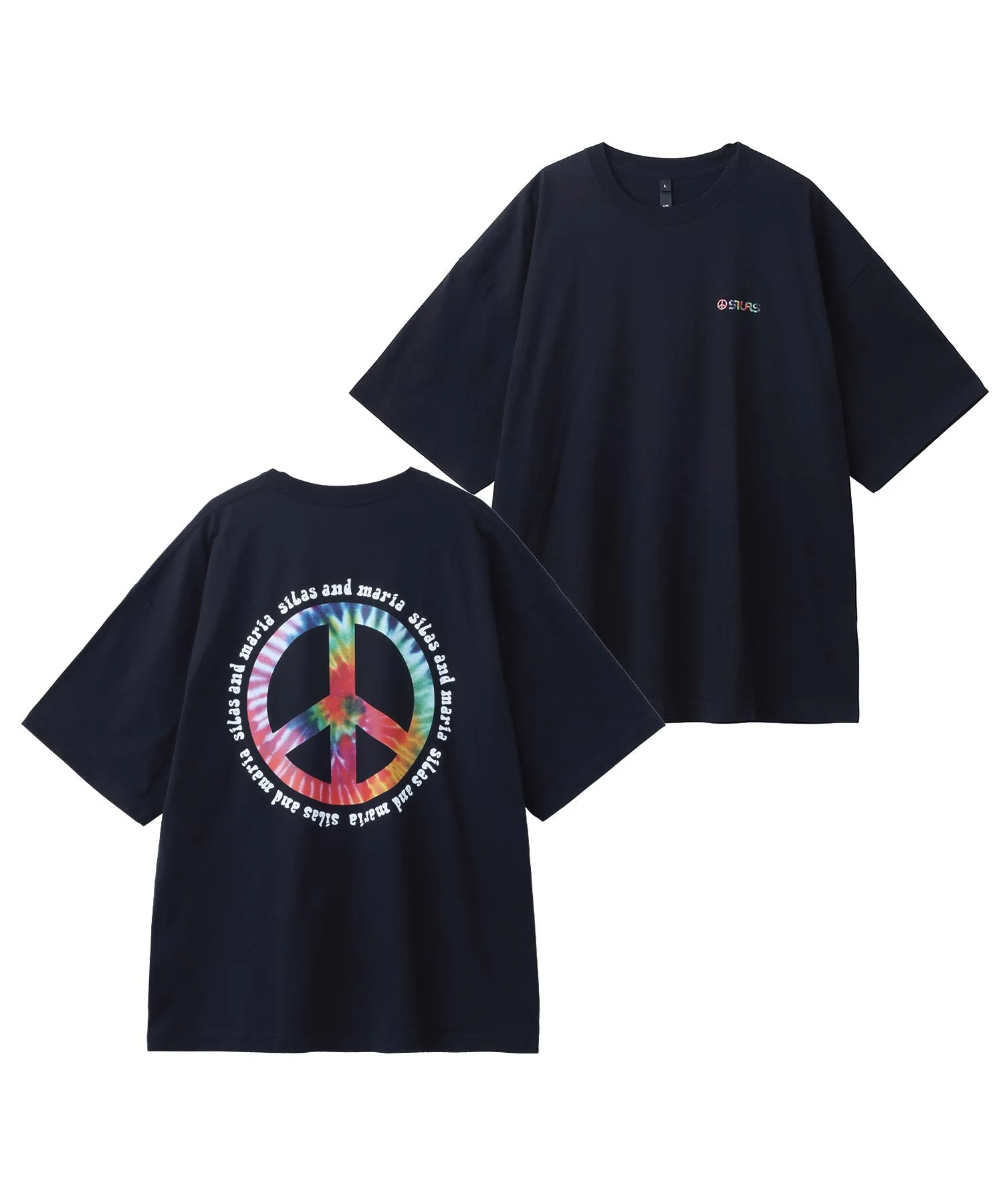 PEACE LOGO PRINT WIDE S/S TEE SILAS - Image 3