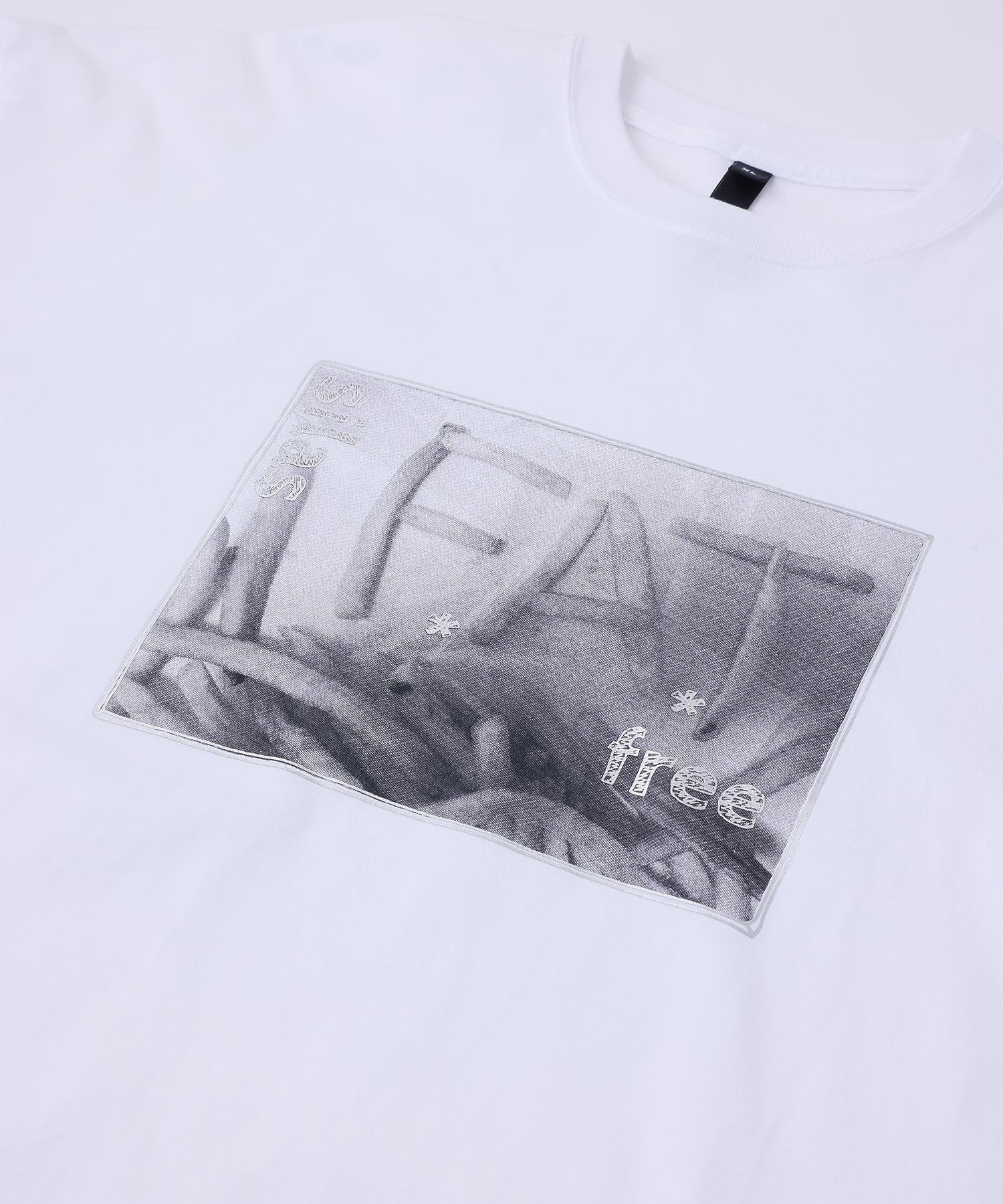 FAT FREE PHOTO PRINT WIDE S/S TEE SILAS - Image 5