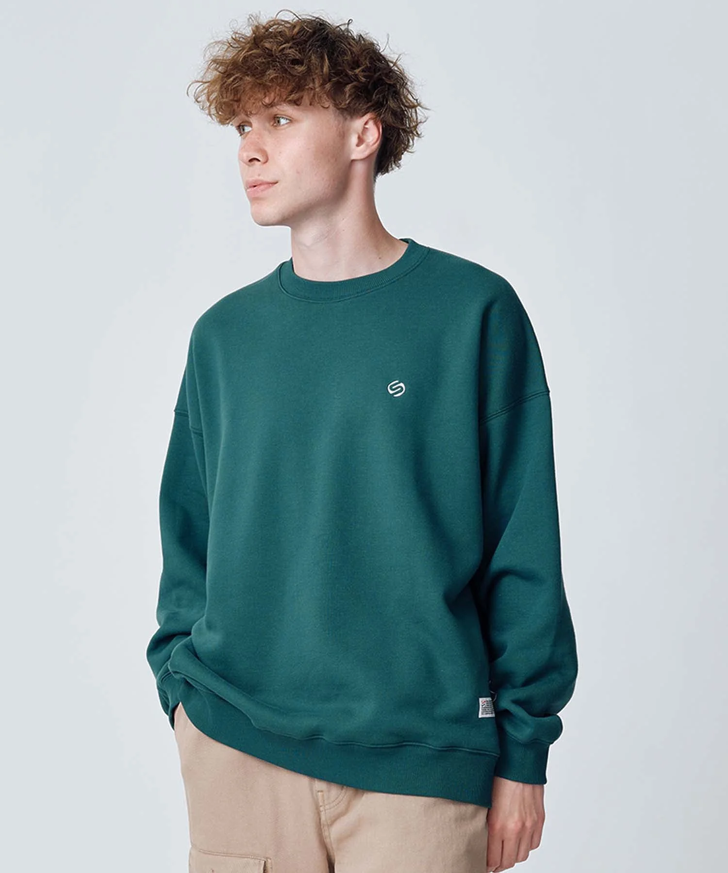CHEST LOGO BASIC WIDE SWEATSHIRT SILAS - Image 22