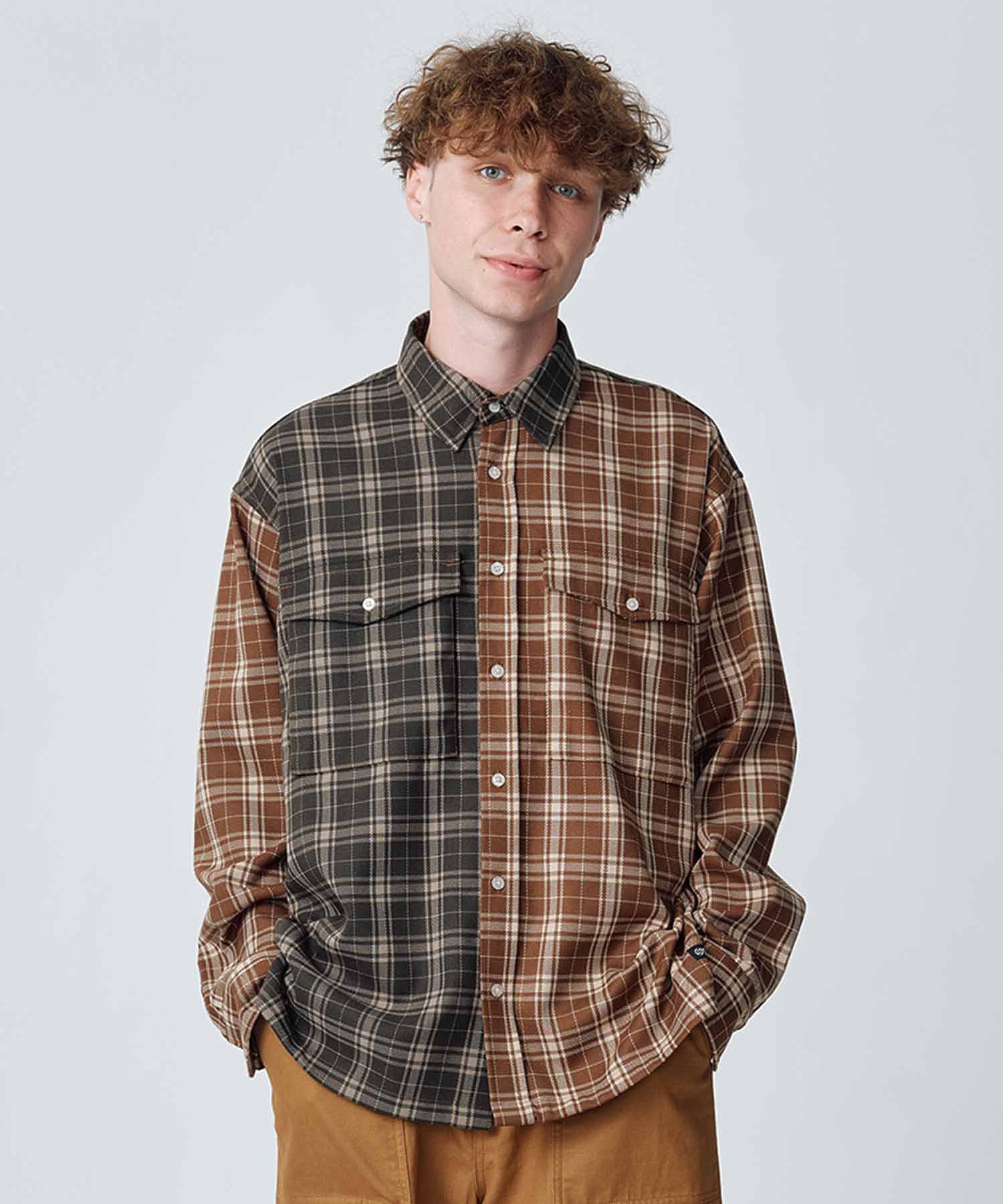 BICOLOR PLAID L/S SHIRT SILAS - Image 21
