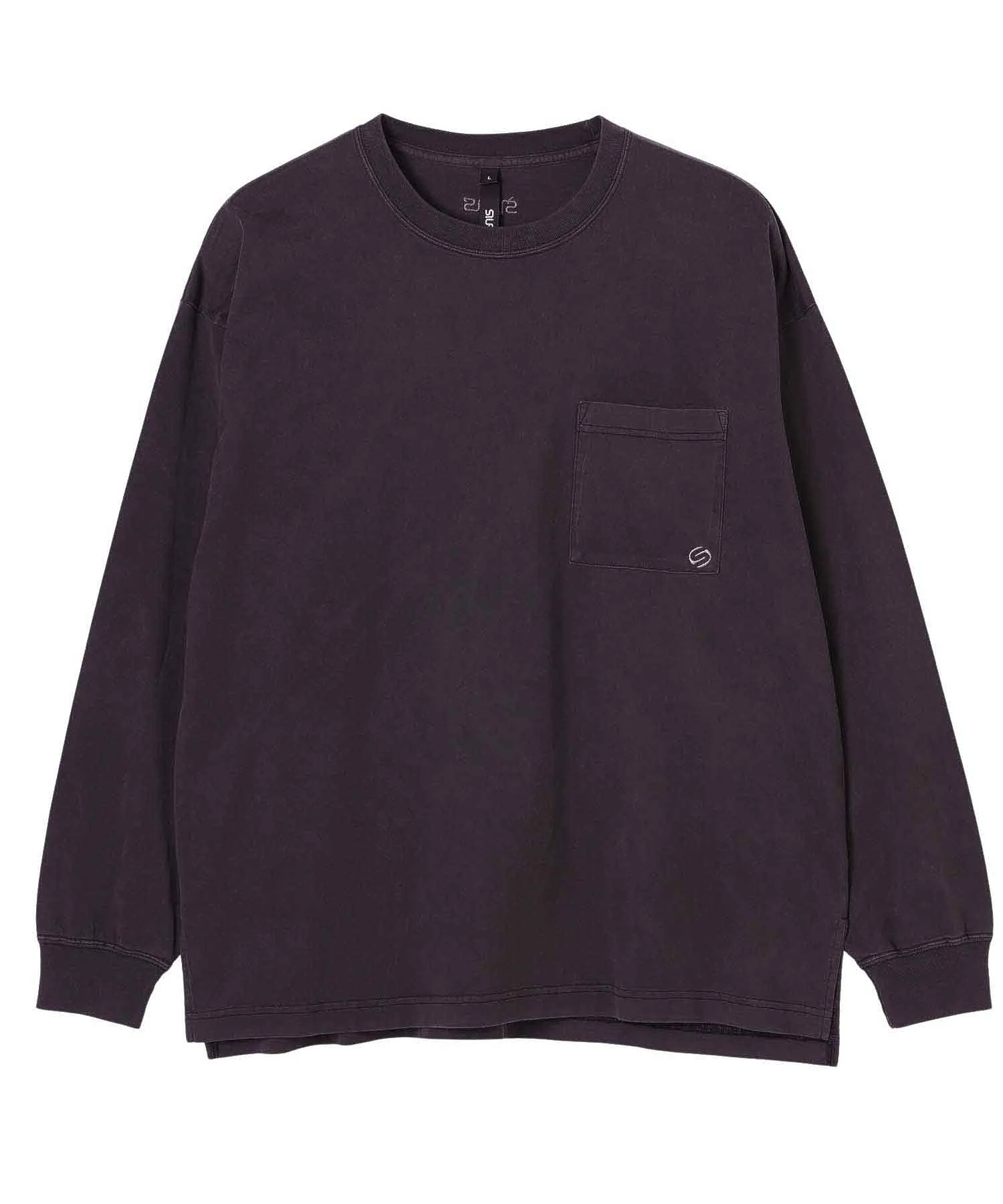 GARMENT DYED POCKET L/S TEE - Image 2