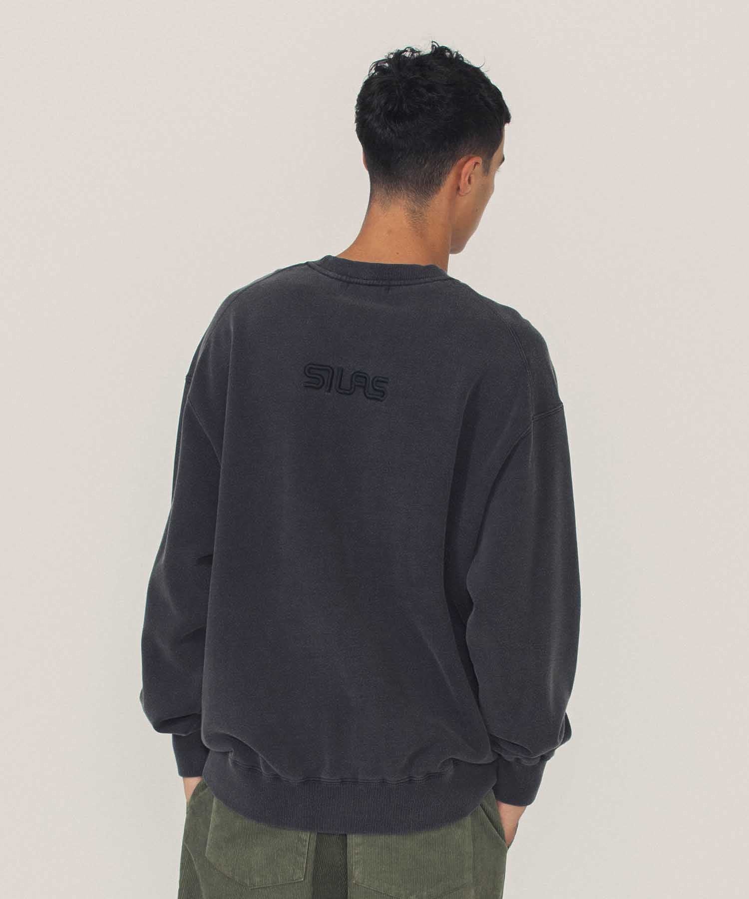 GARMENT DYED WIDE SWEATSHIRT - Image 14