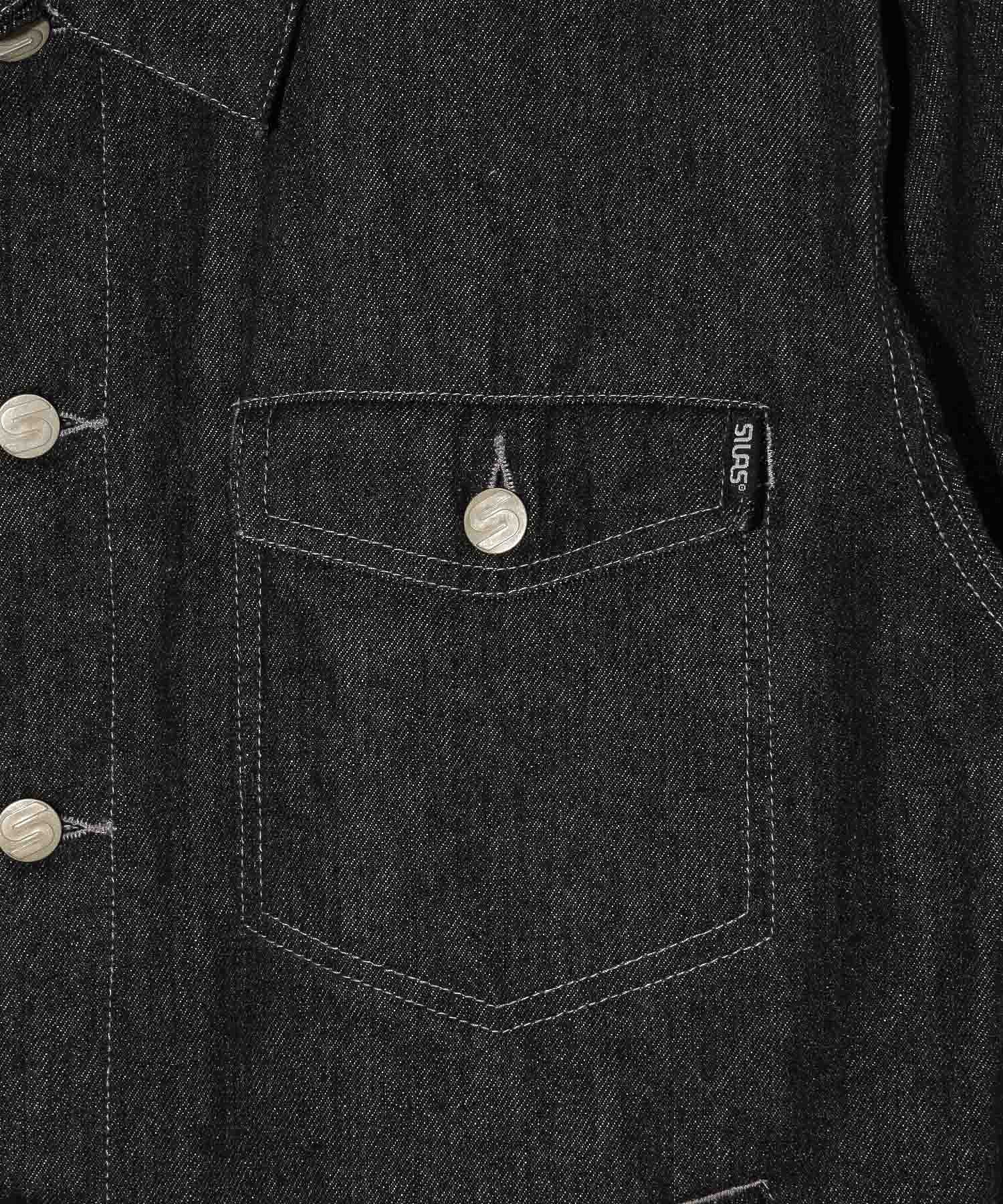 DENIM TRUCKER JACKET - Image 6