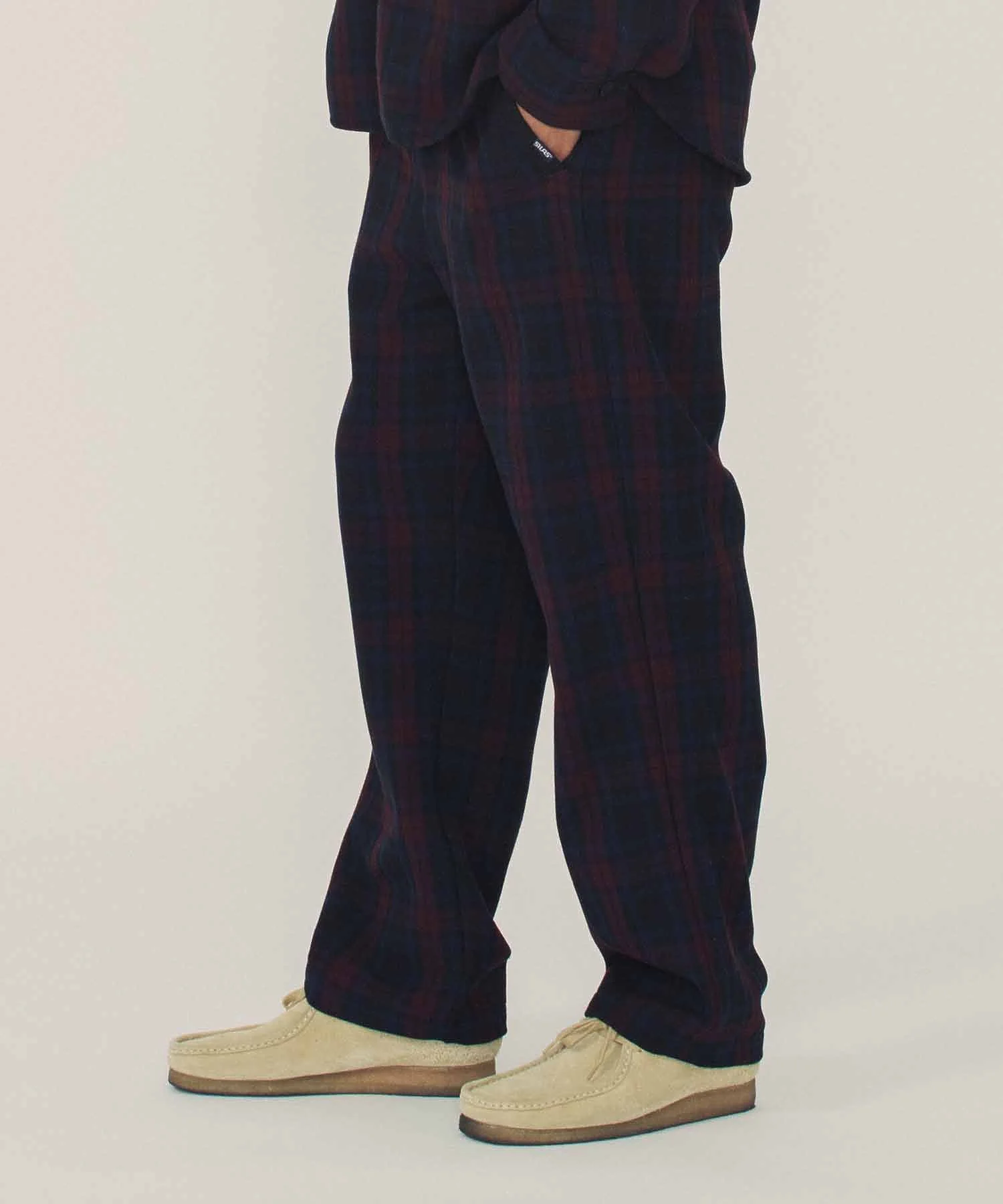 PLAID TUCK PANTS SILAS - Image 12