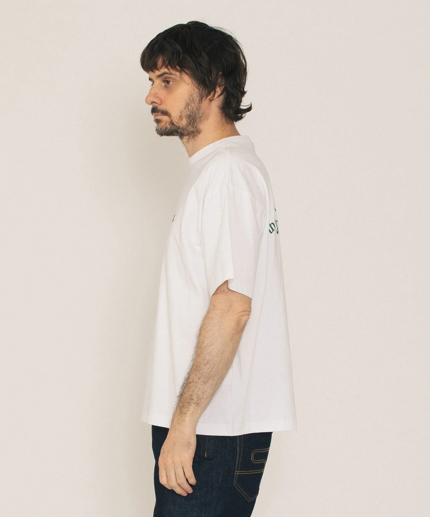 SCRIPT WIDE S/S TEE - Image 11