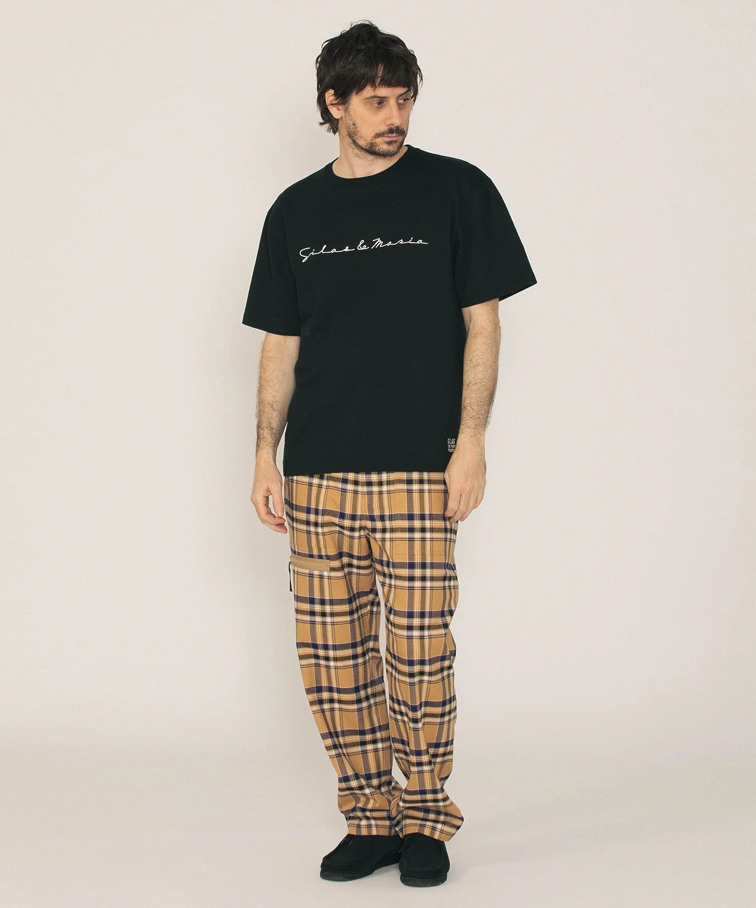 PLAID ZIPPER POCKET PANTS - Image 7