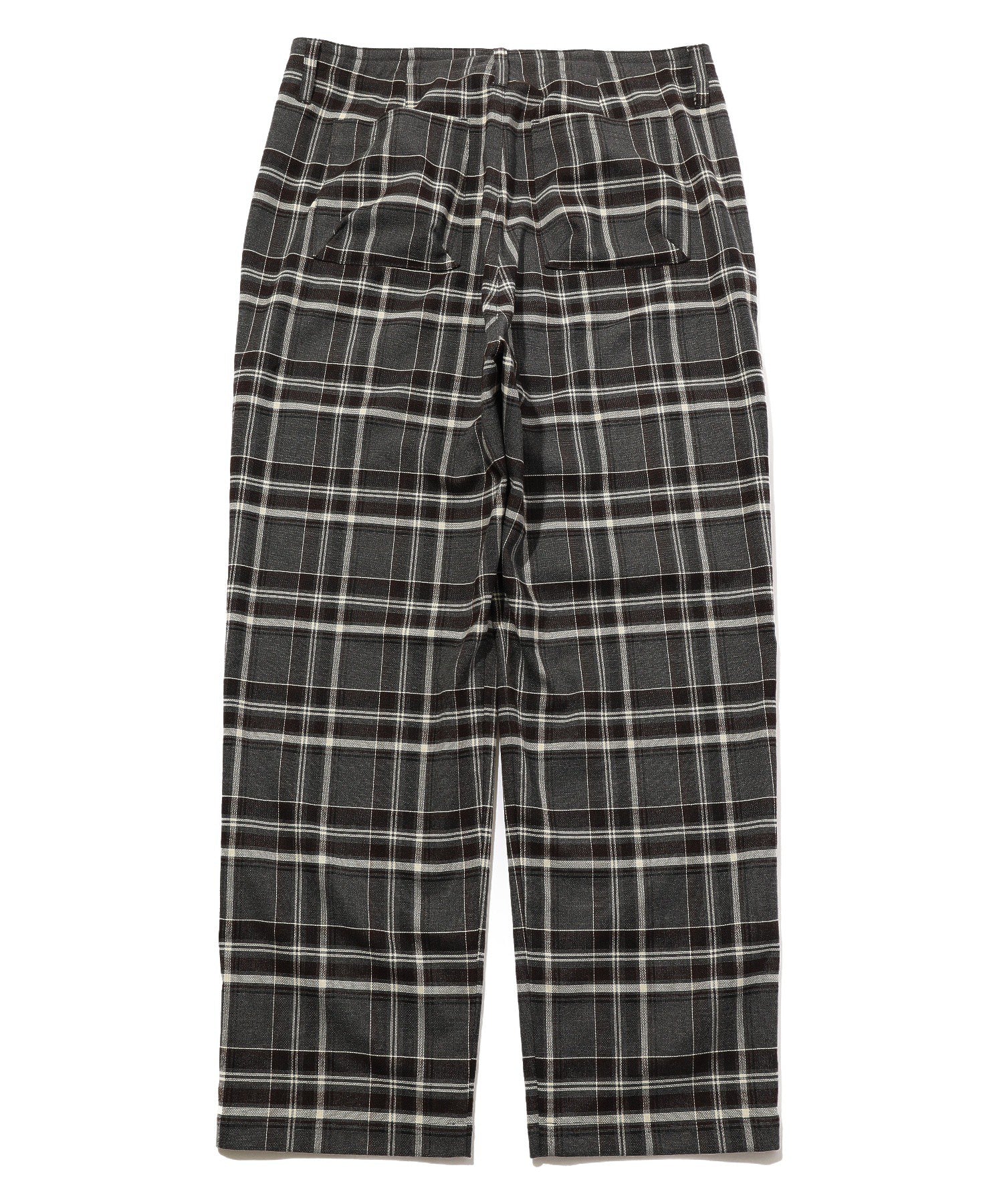 PLAID ZIPPER POCKET PANTS - Image 9