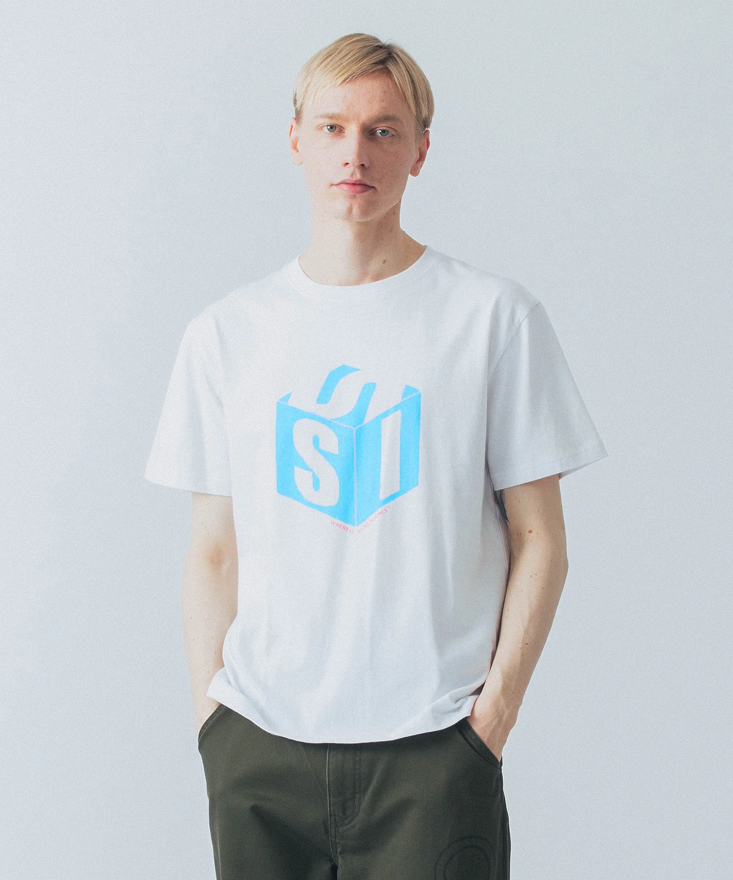 CUBE PRINT S/S TEE - Image 7