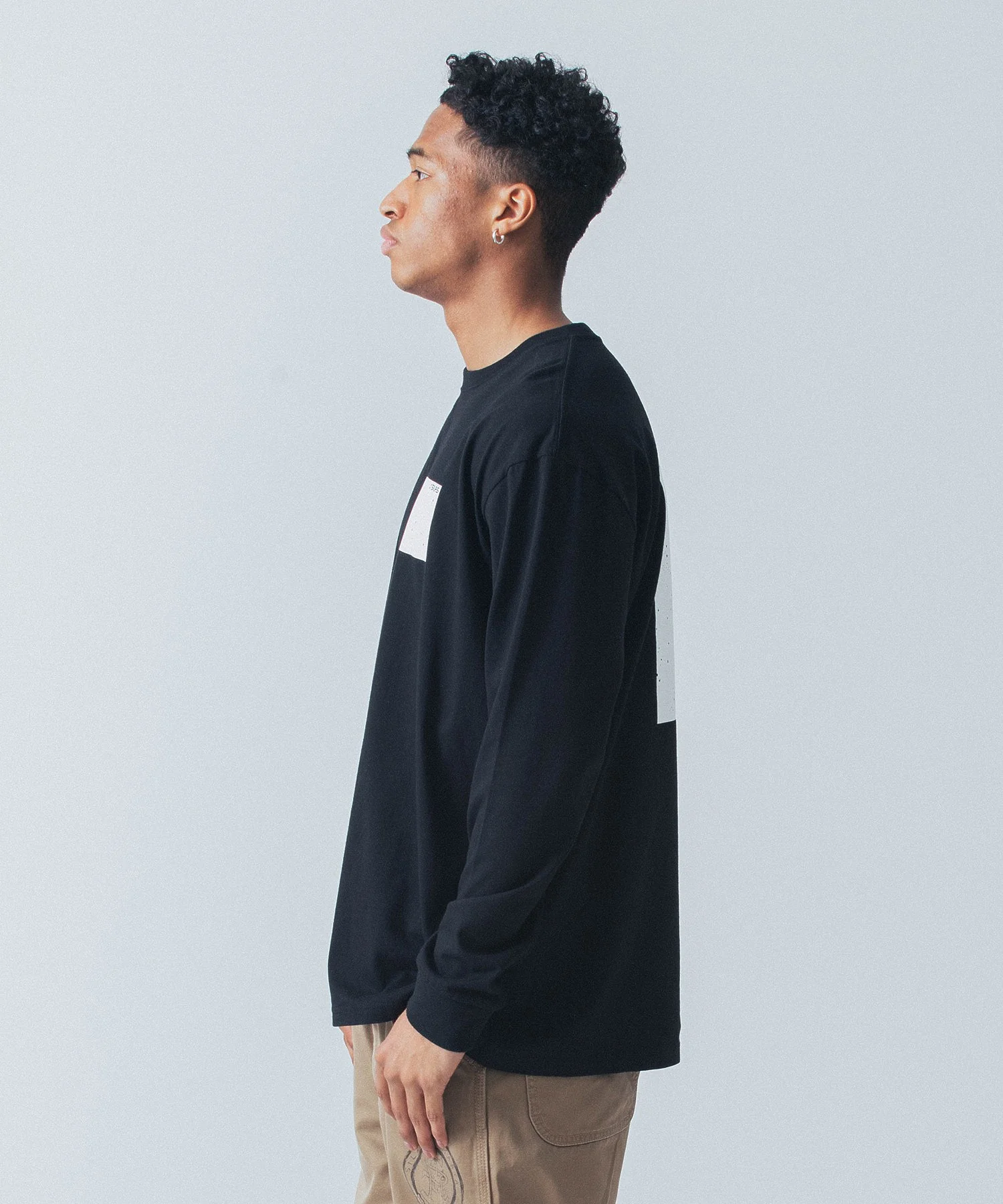 SPUTTERING SQUARE LOGO PRINT L/S TEE - Image 9