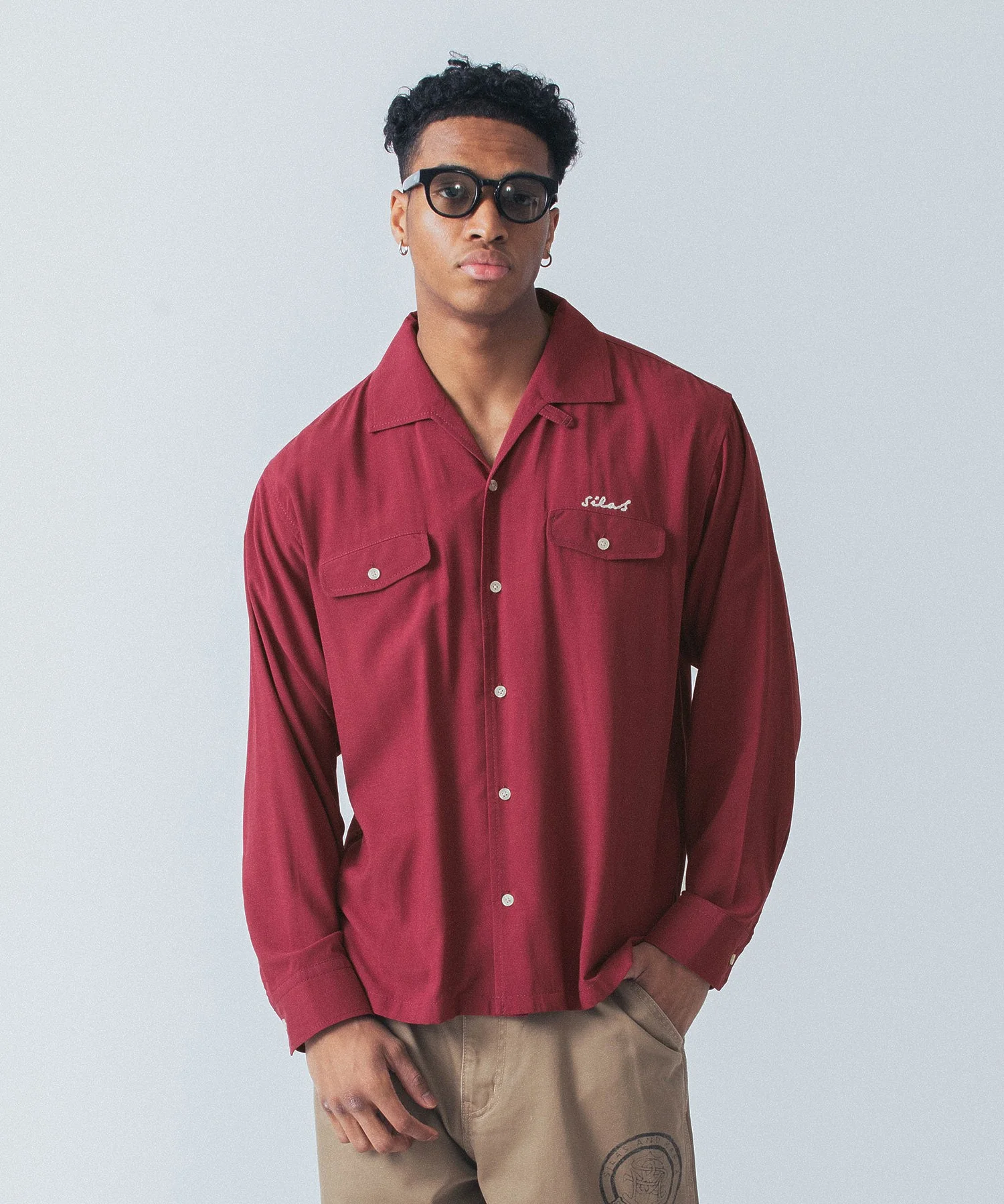 L/S ITALIAN COLLAR SHIRT JACKET - Image 4