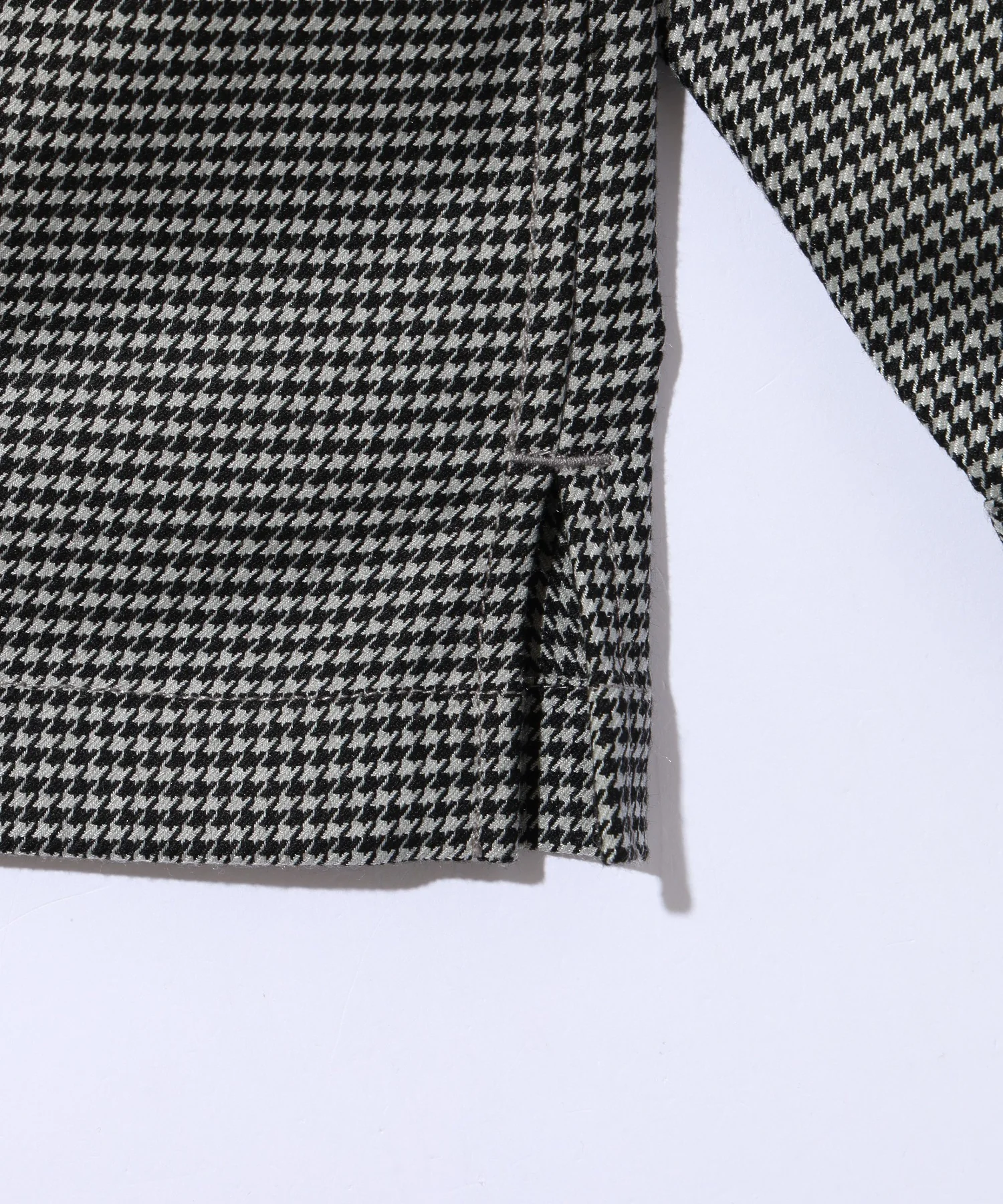 L/S HOUNDSTOOTH PATTERN SHIRT - Image 15