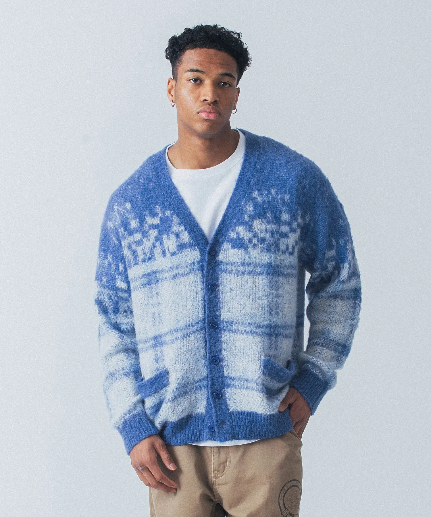 PLAID CARDIGAN - Image 4