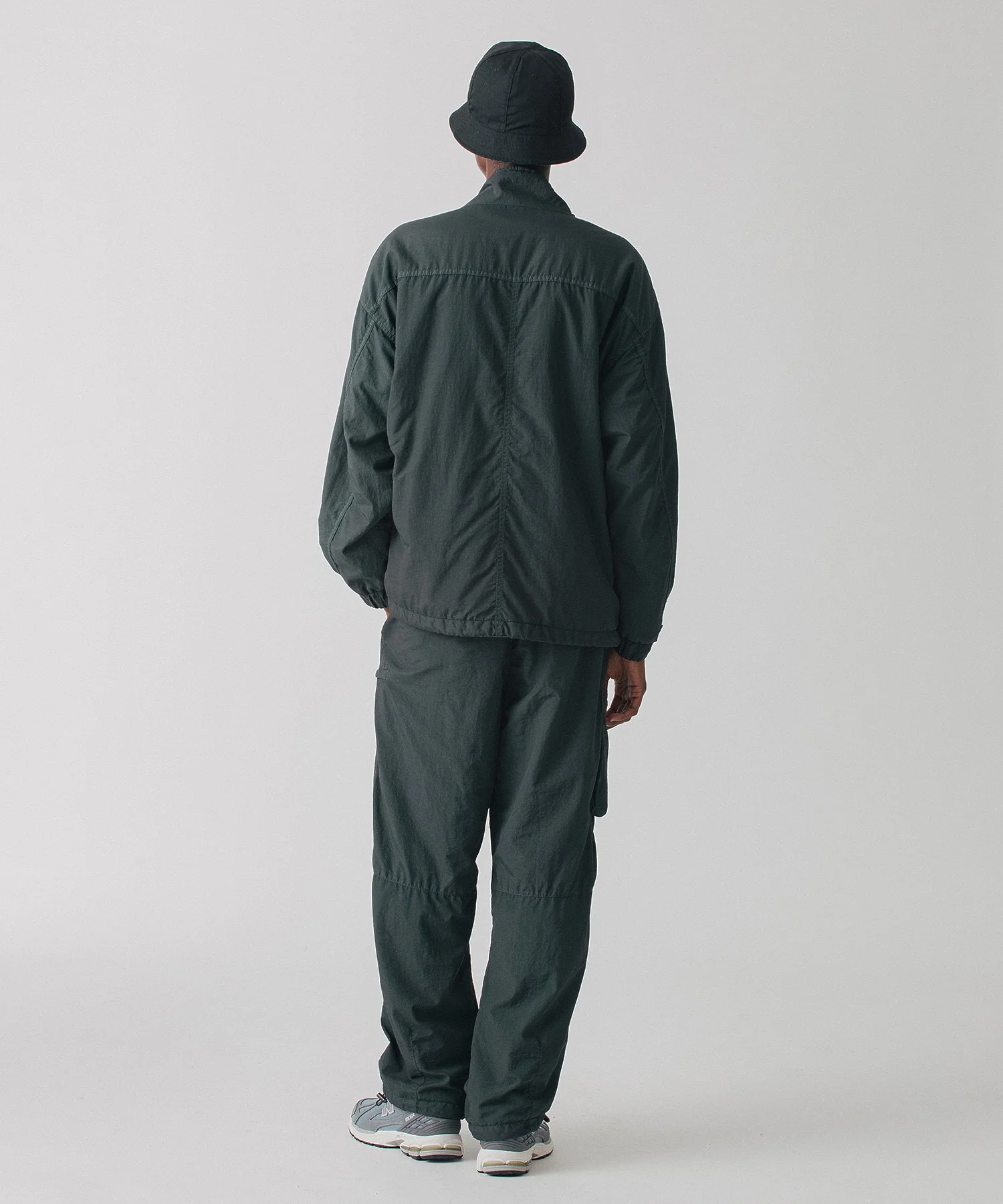 GARMENT DYED PUFFER MILITARY JACKET - Image 9