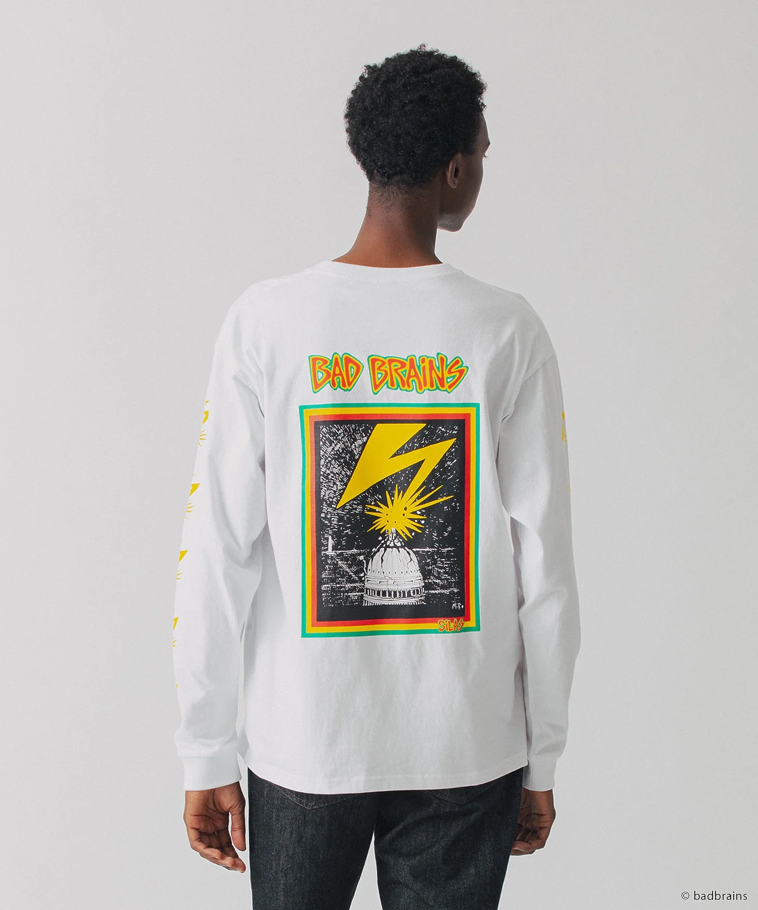 SILAS×BAD BRAINS L/S TEE - Image 5