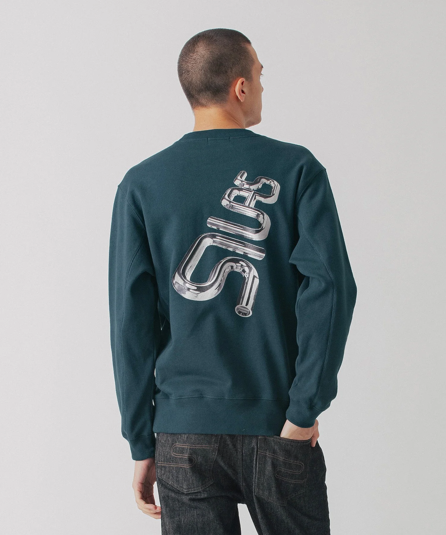 METAL LOGO SWEAT SHIRT - Image 9