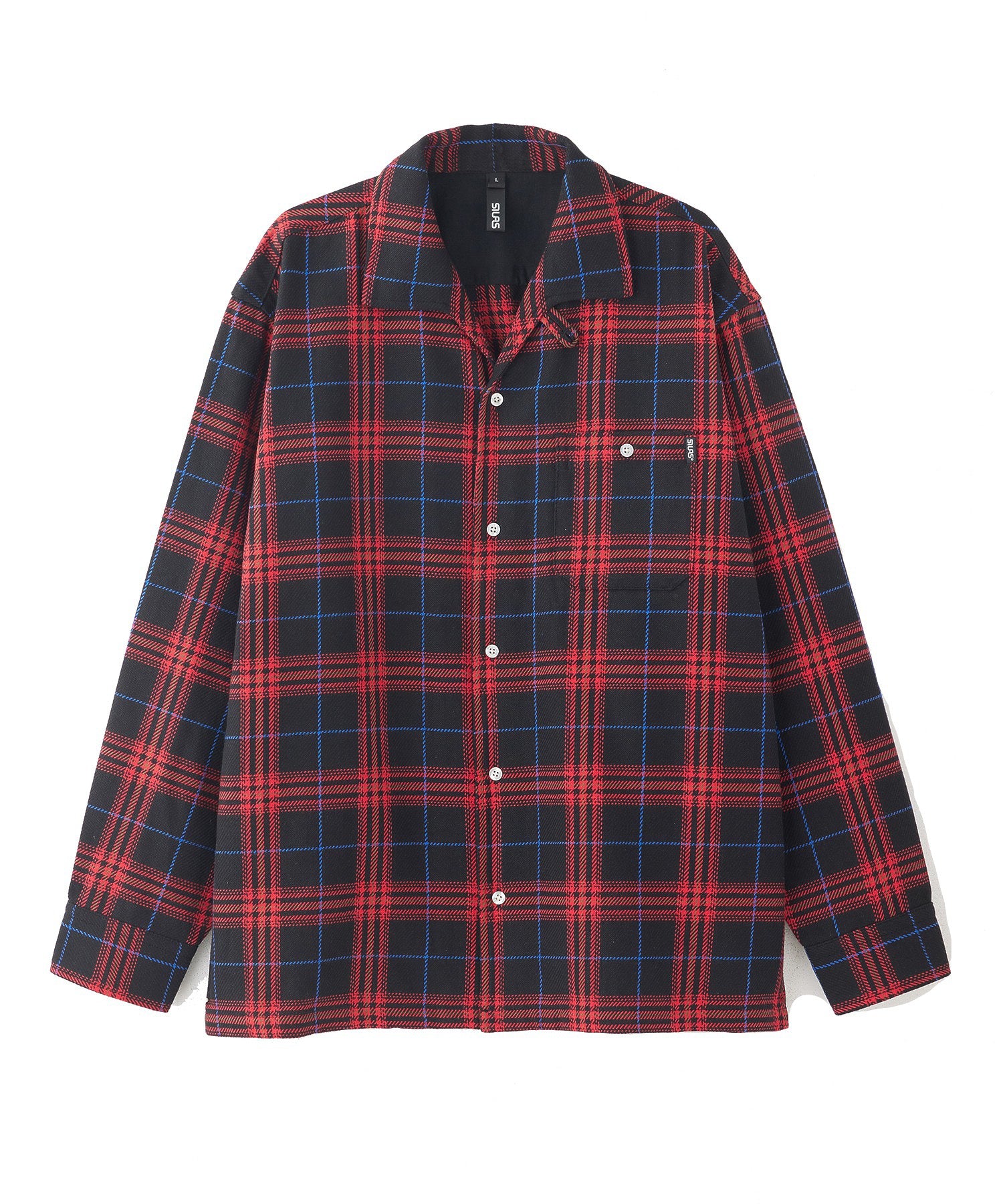 PLAID ITALIAN COLLAR L/S SHIRT - Image 18