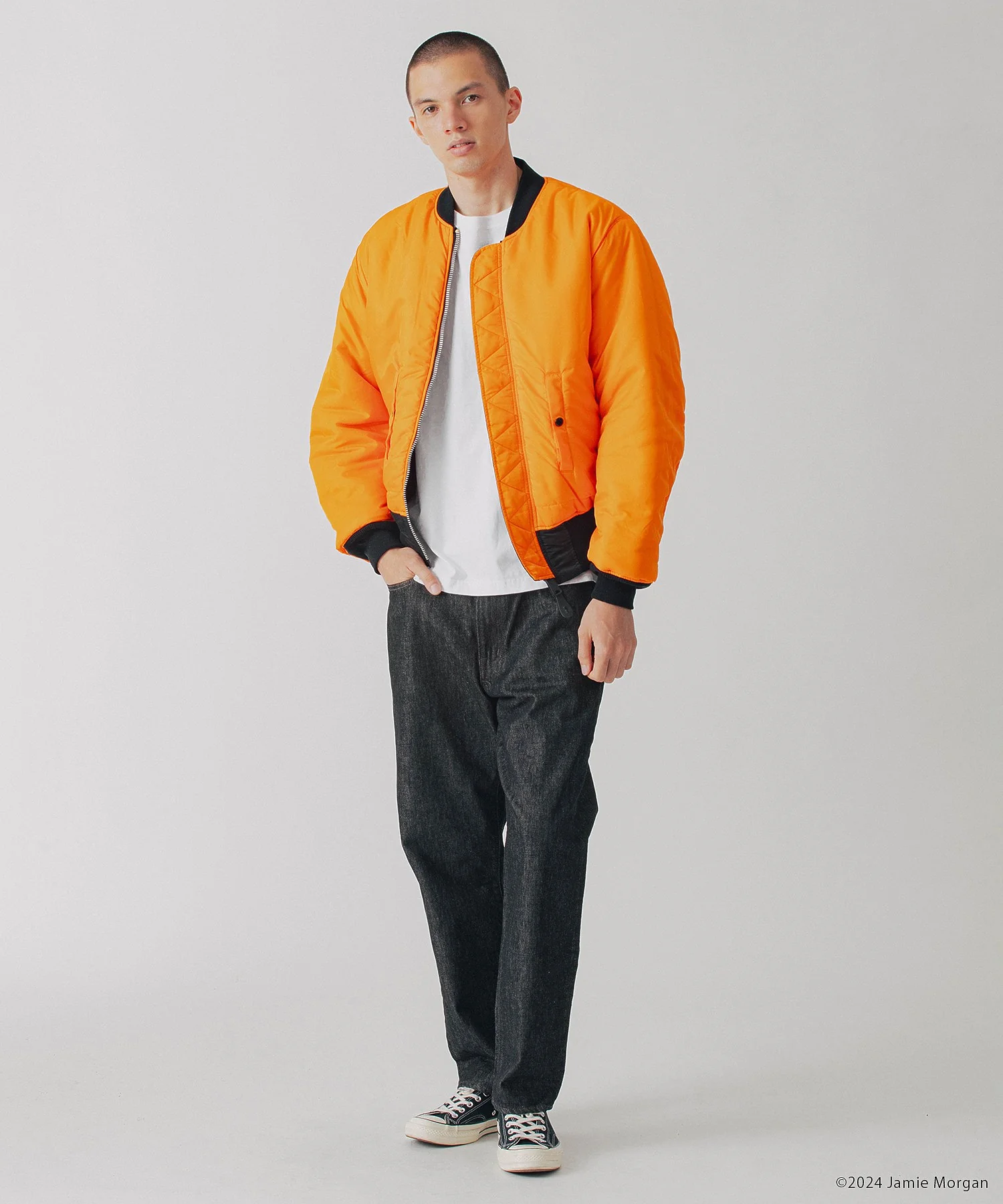 SILAS×JAMIE MORGAN MA-1 JACKET - Image 14