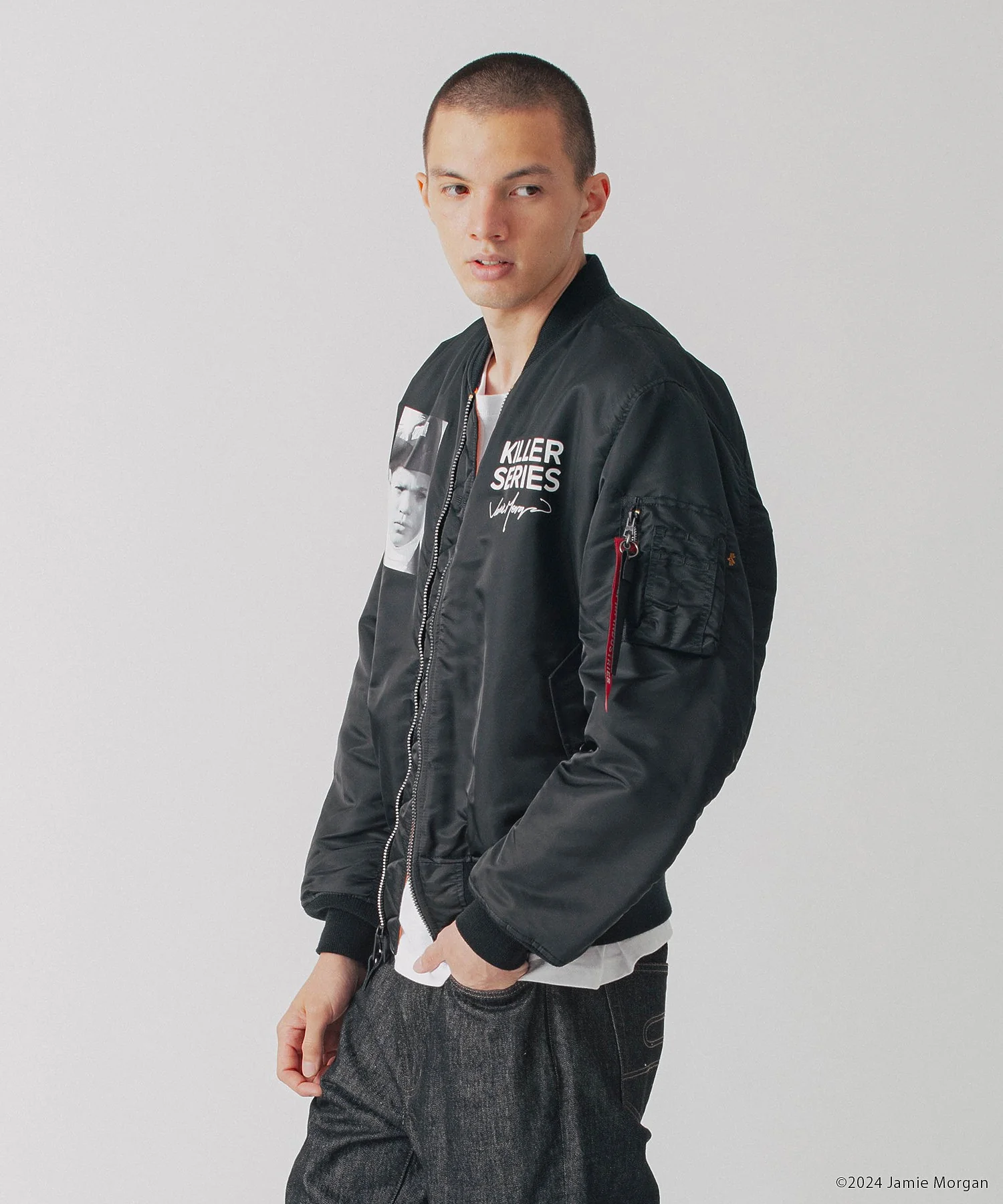 SILAS×JAMIE MORGAN MA-1 JACKET - Image 9