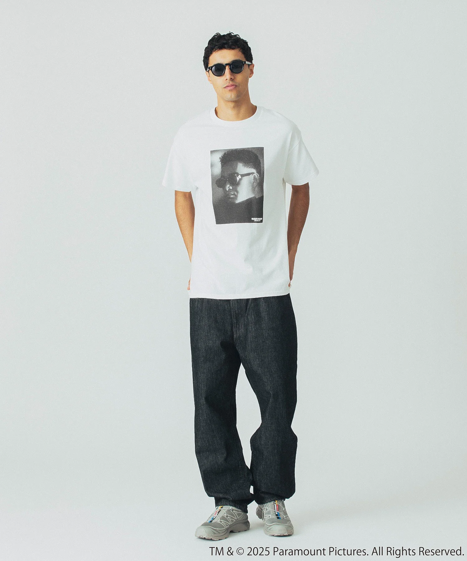 【SILAS】【BLACK RAIN】MONOCHROME PHOTOGRAPH YUSAKU S/S TEE - Image 8