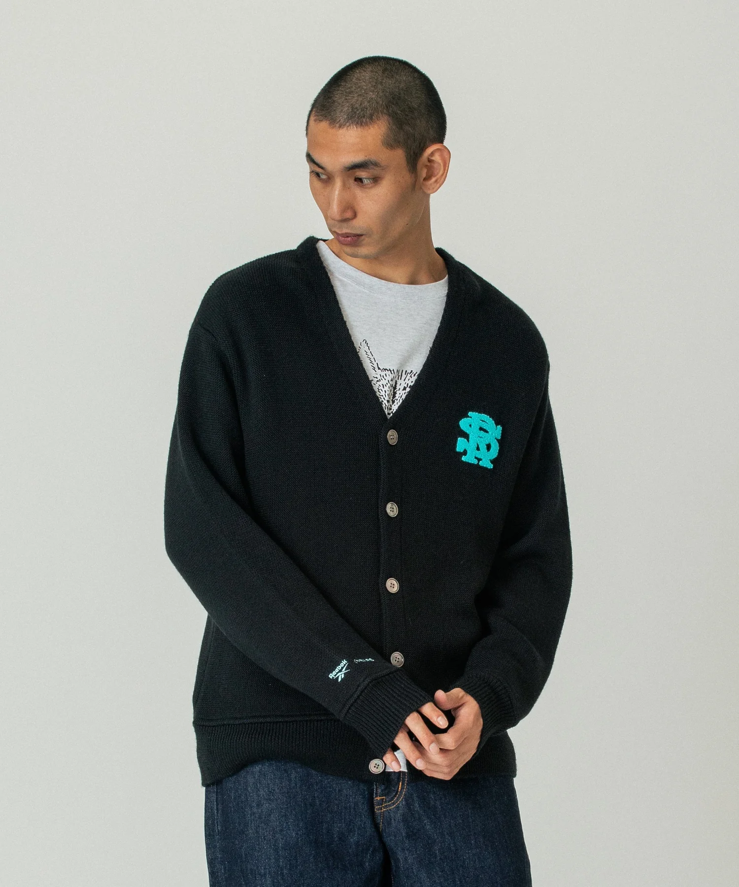 REEBOK×SILAS KNIT CARDIGAN - Image 4