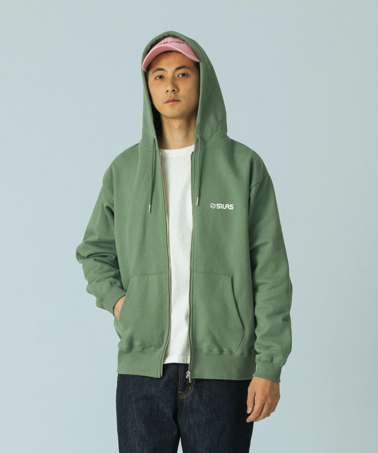 LOGO ZIP SWEAT HOODIE - Image 9