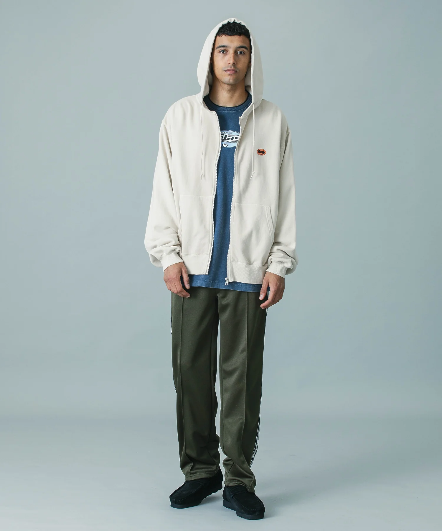 【UK COLLECTION】BOX ARTWORK ZIP SWEAT HOODIE - Image 12
