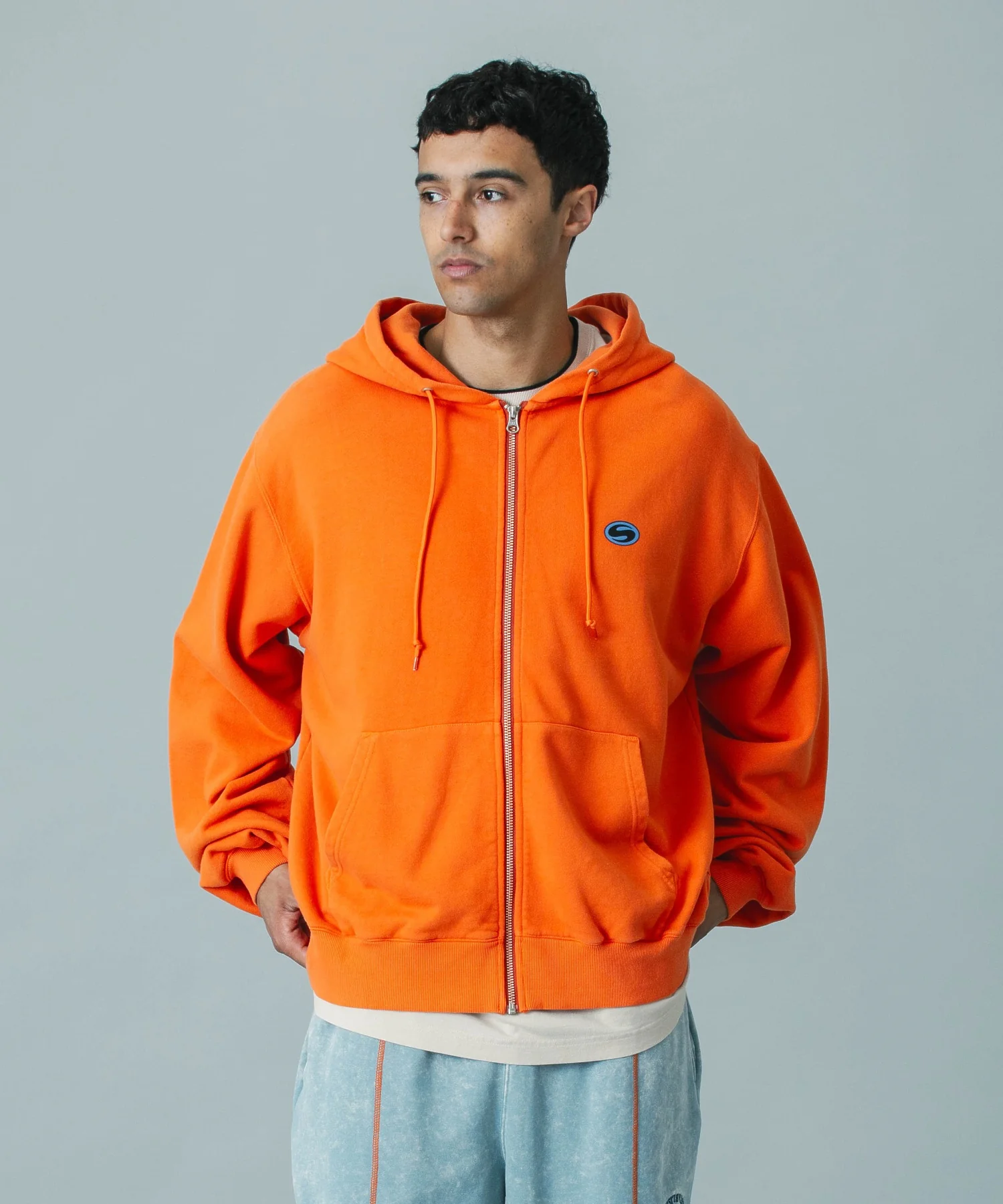 【UK COLLECTION】BOX ARTWORK ZIP SWEAT HOODIE - Image 7