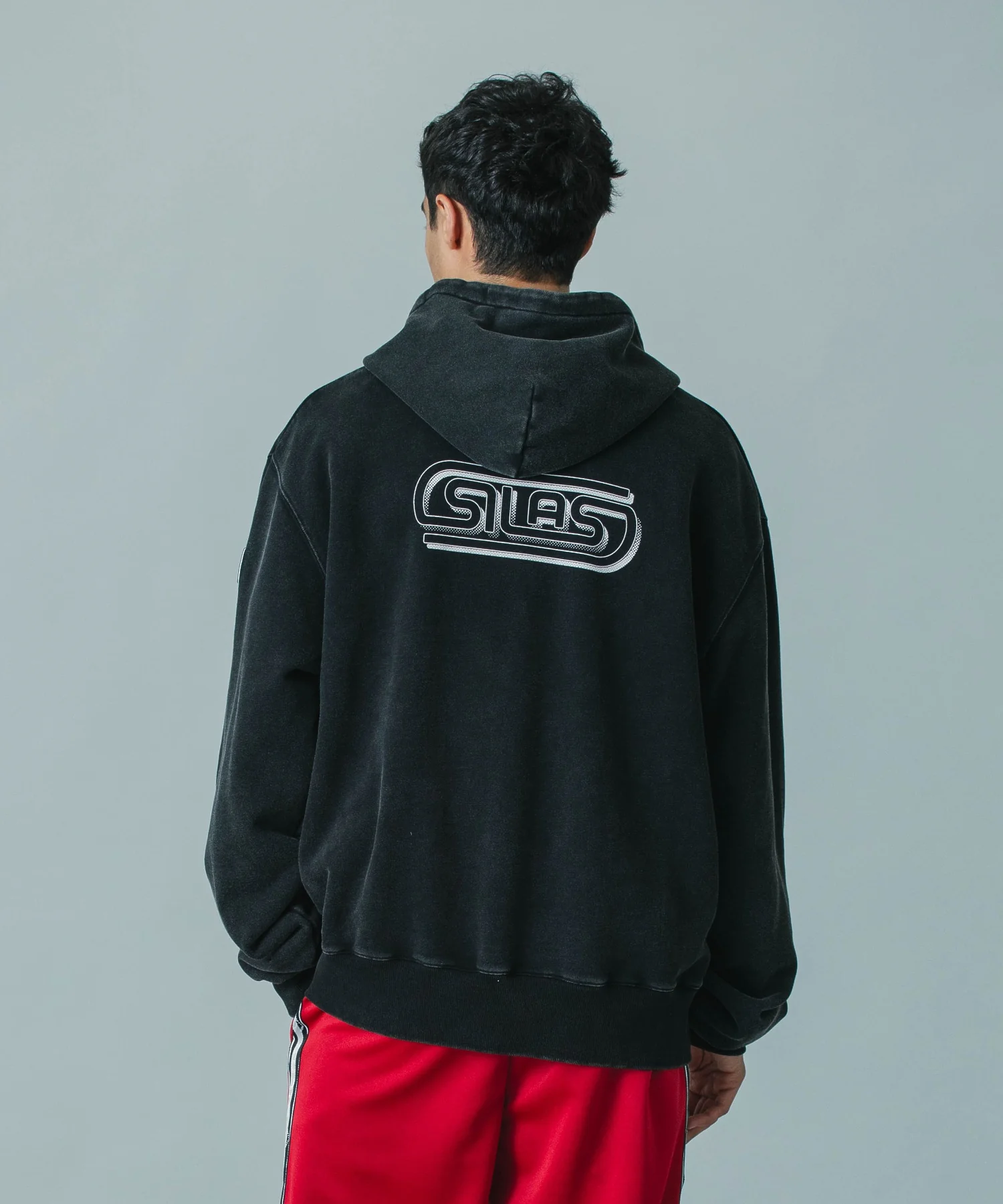 【UK COLLECTION】BIG SILAS DRAWSTRING SWEAT HOODIE - Image 7