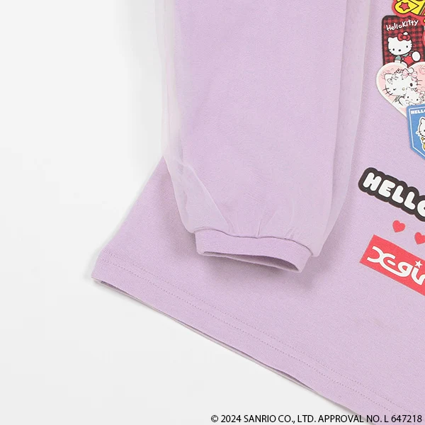 【ハローキティ】チュール長袖Tシャツ - Image 7
