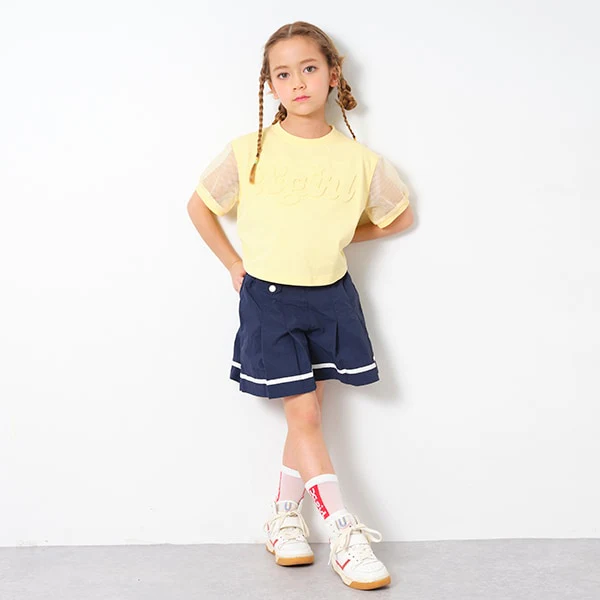 袖メッシュロゴ半袖Tシャツ - Image 15