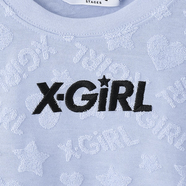 ロゴパイルショート丈半袖Tシャツ - Image 5