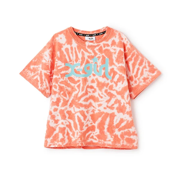 ロゴプリント手染めタイダイ半袖Tシャツ - Image 12