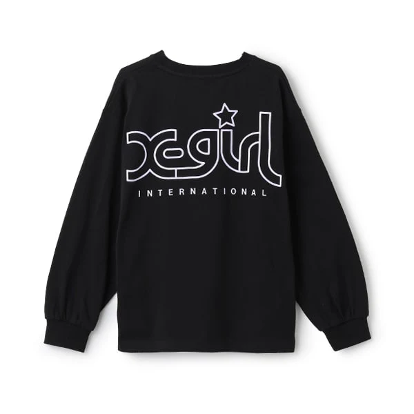 ミルズロゴバックプリント長袖Tシャツ - Image 6